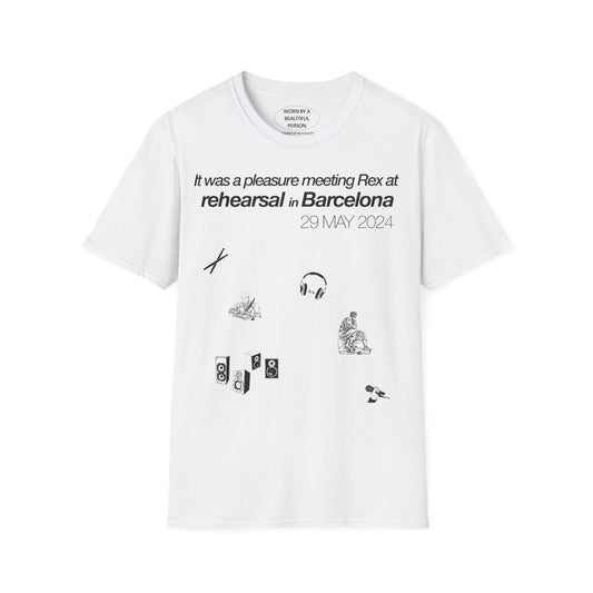 rehearsal in barcelona - Unisex Softstyle T-Shirt