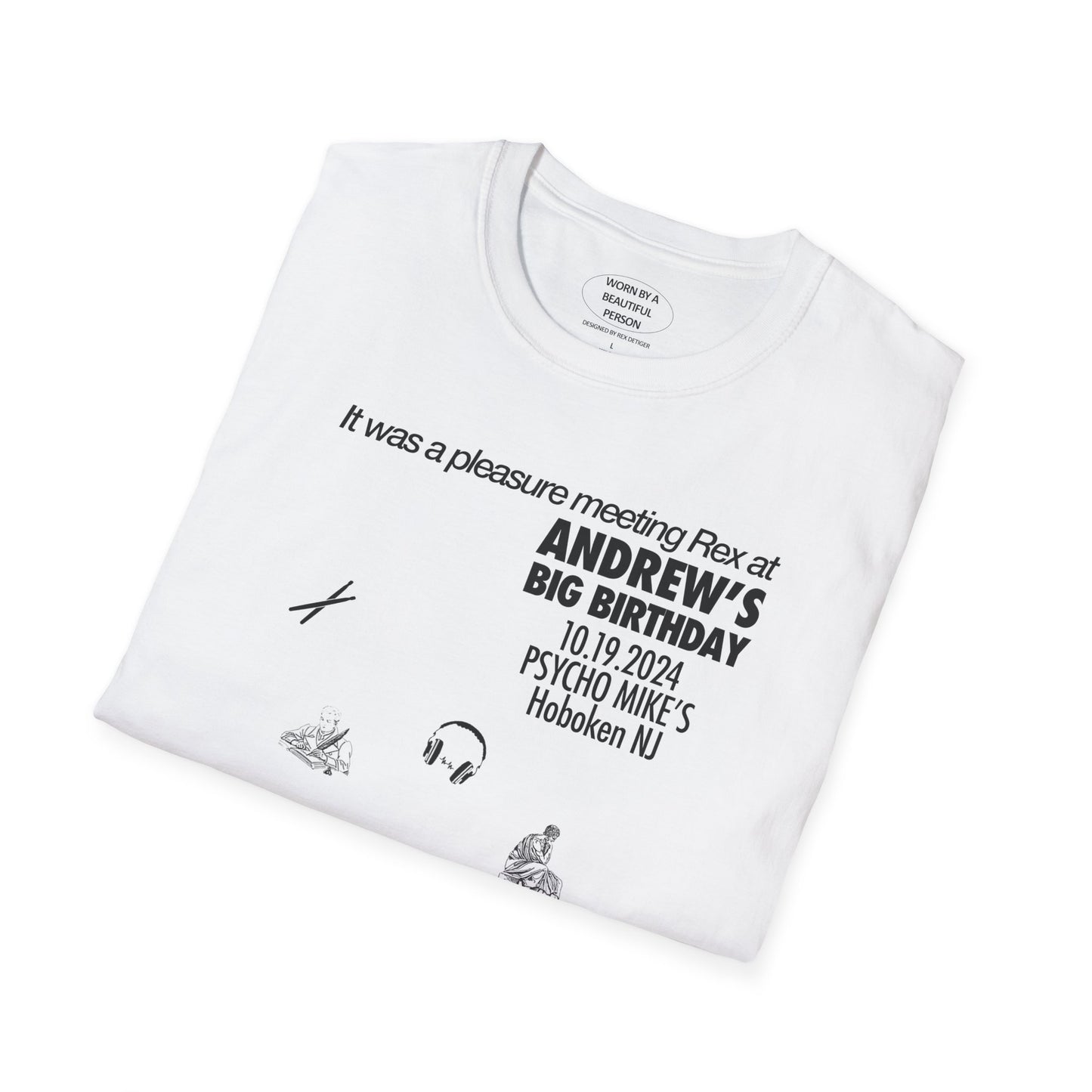 It was a pleasure meeting Rex at Andrew's BIG BIRTHDAY