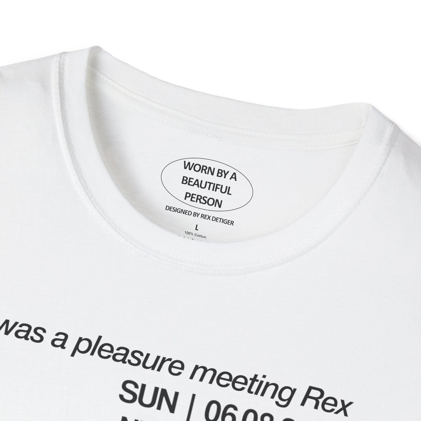 It was a pleasure meeting Rex SUN JUNE 8 2025 NYC