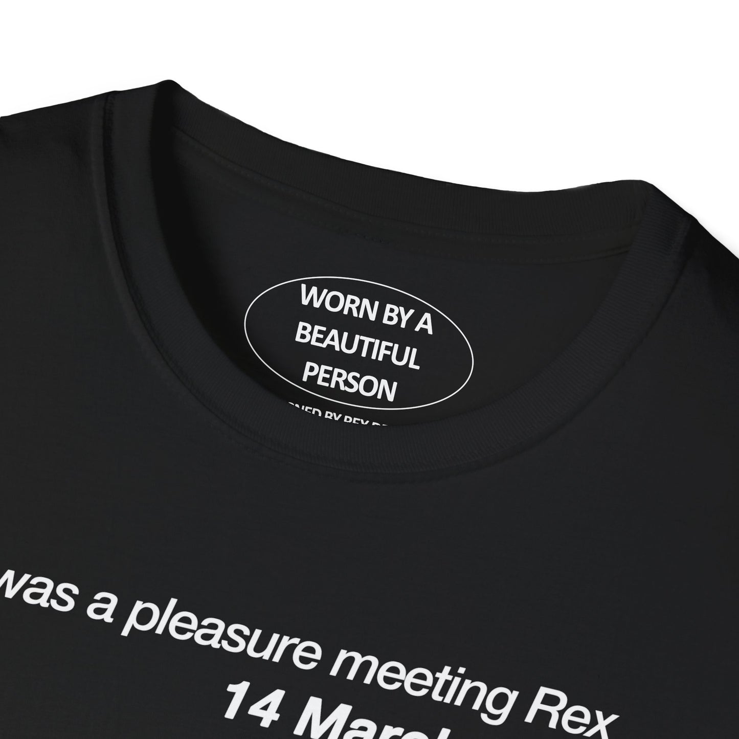 It was a pleasure meeting Rex 14 March 2025 Amsterdam