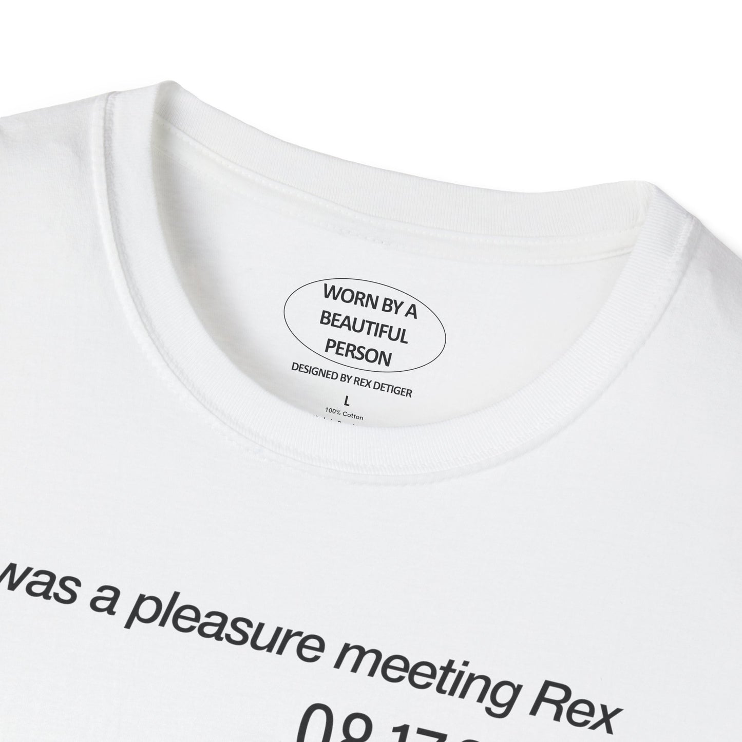 It was a pleasure meeting Rex 08.17.2025 NYC