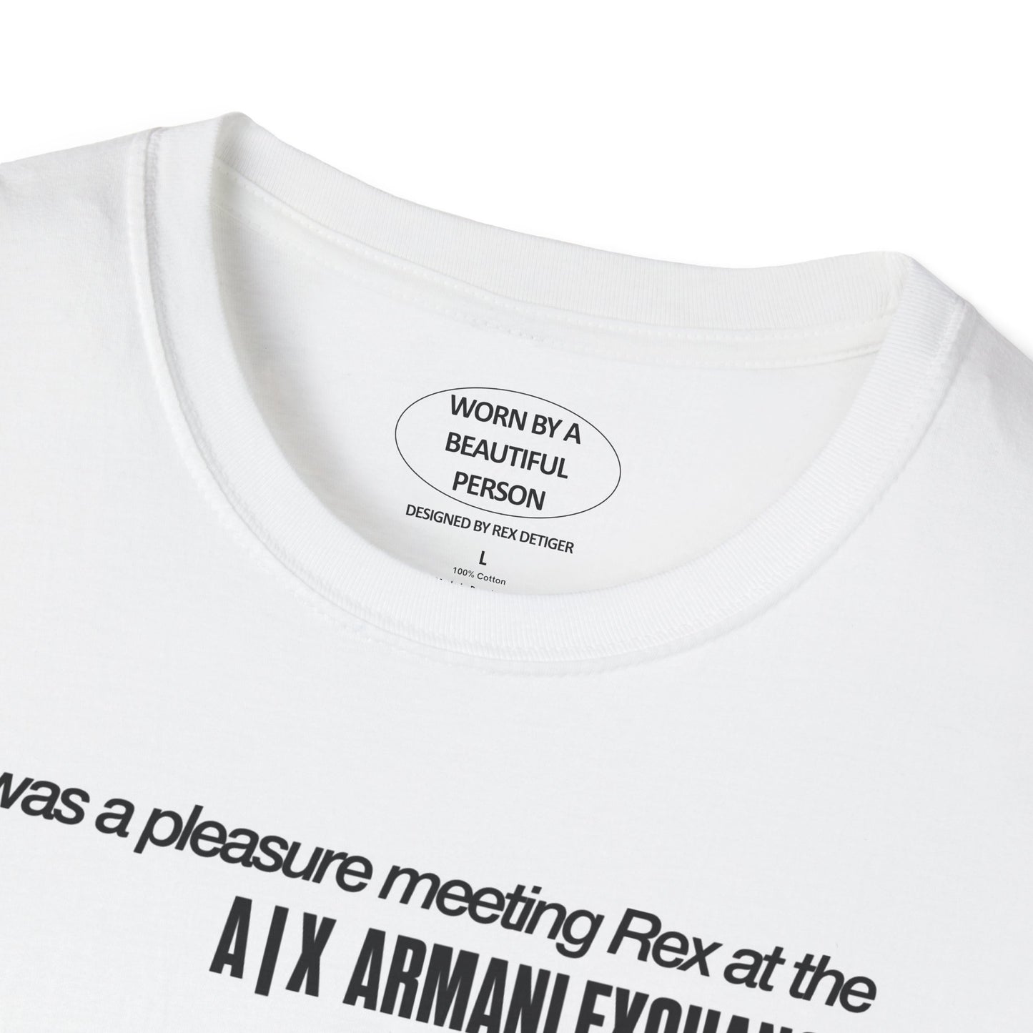 It was a pleasure meeting Rex at A | X Armani Exchange Club Night Elsewhere BK June 12 2025 NYC