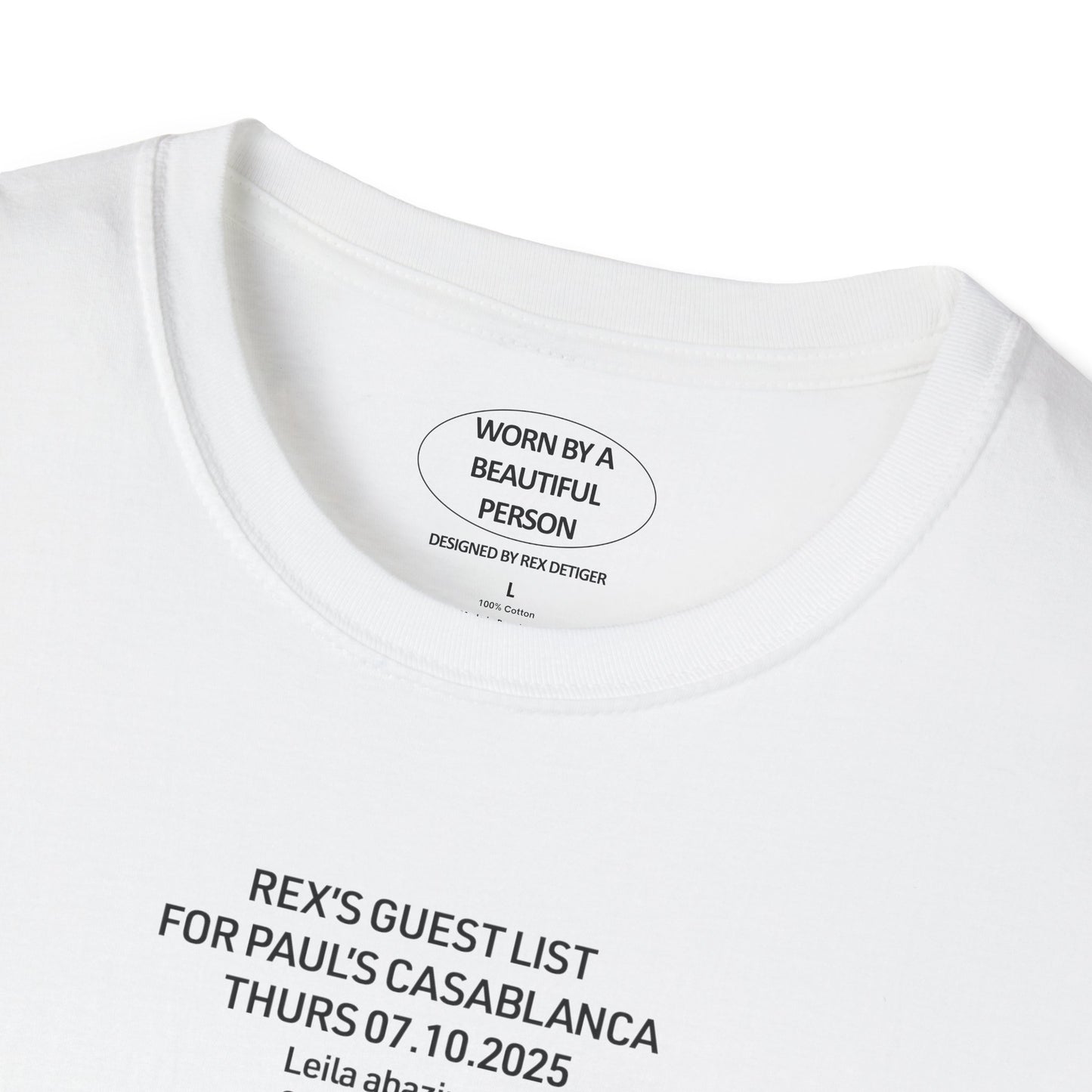 Rex's Guest List for Paul's Casablanca NYC 07.10.2025