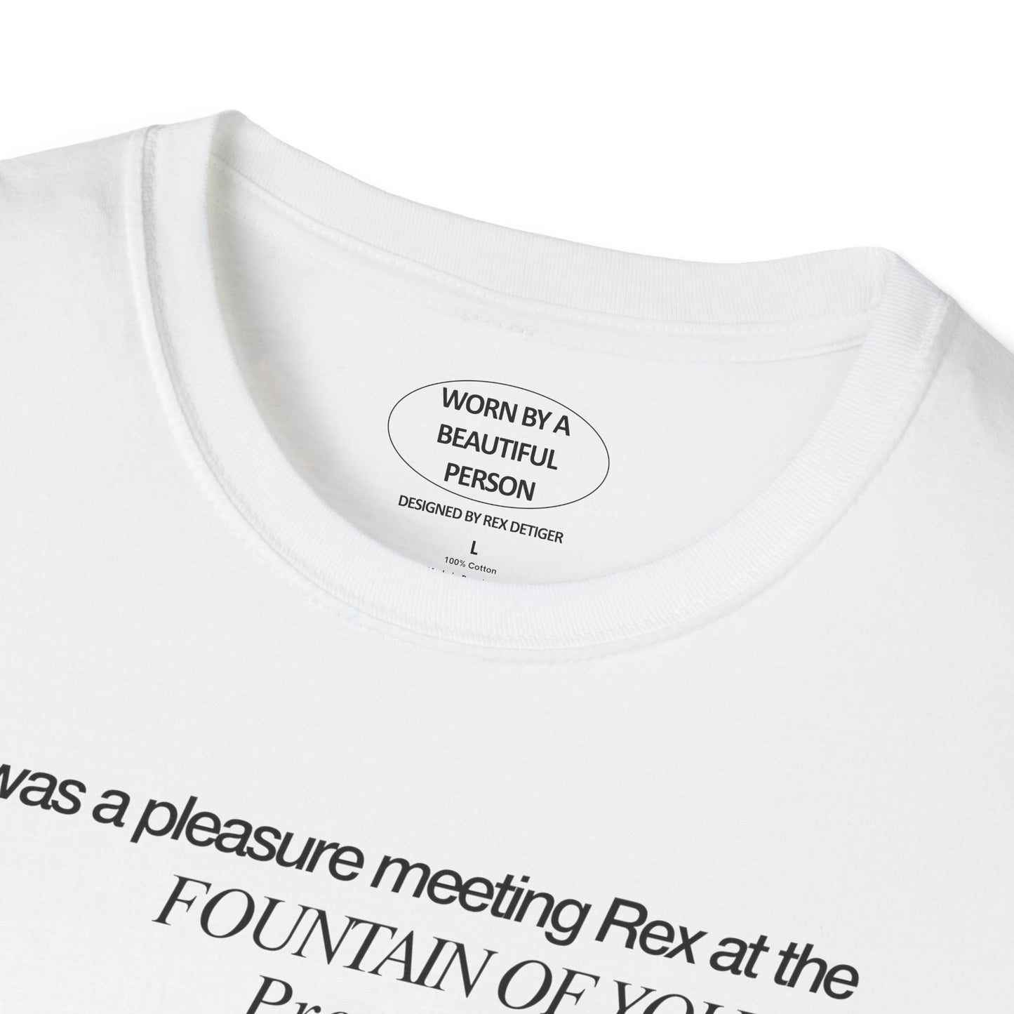 It was a pleasure meeting Rex the Fountain of Youth Premiere Party May 19 2025 NYC