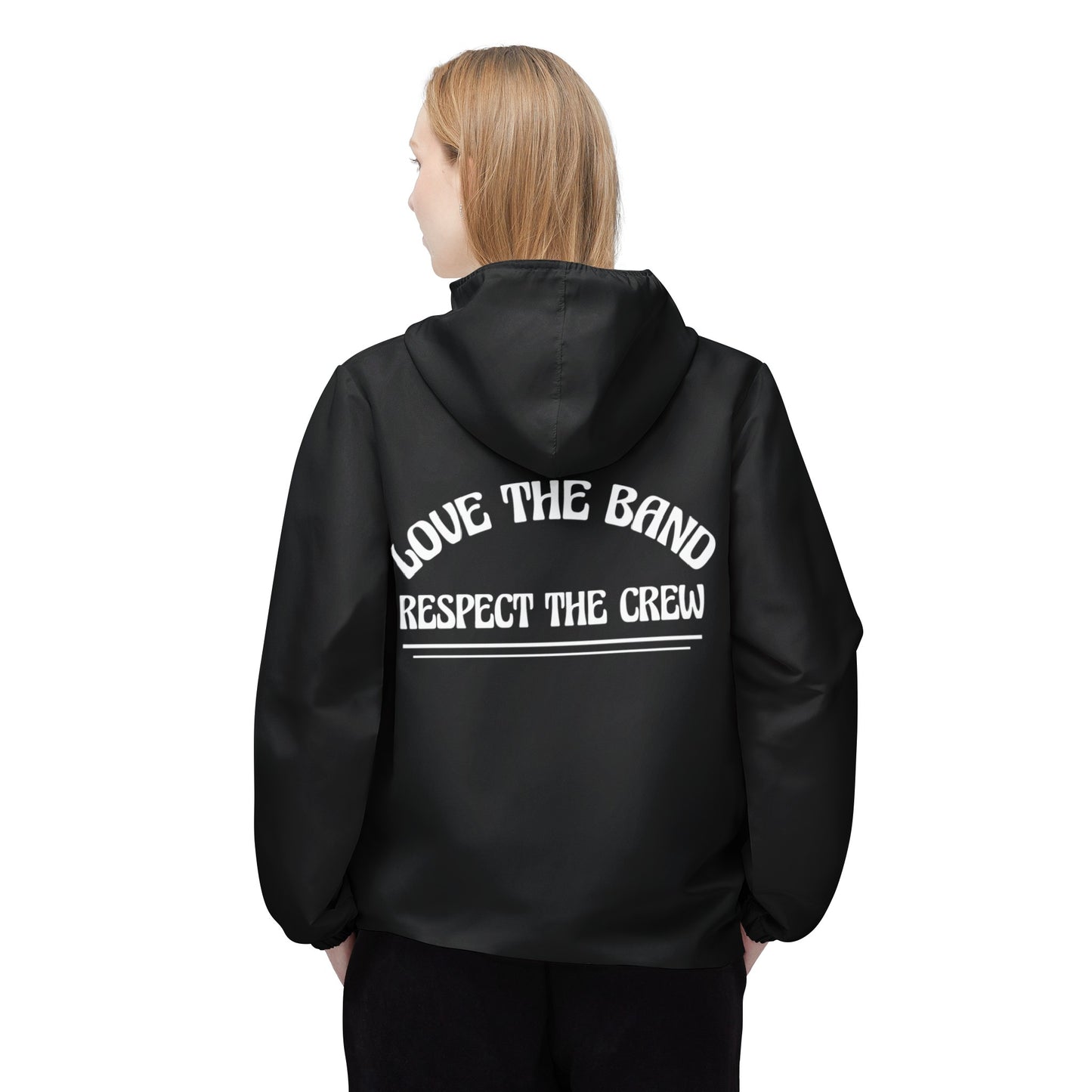 Love the band, Respect the Crew - Windbreaker Jacket - Scoomper's World