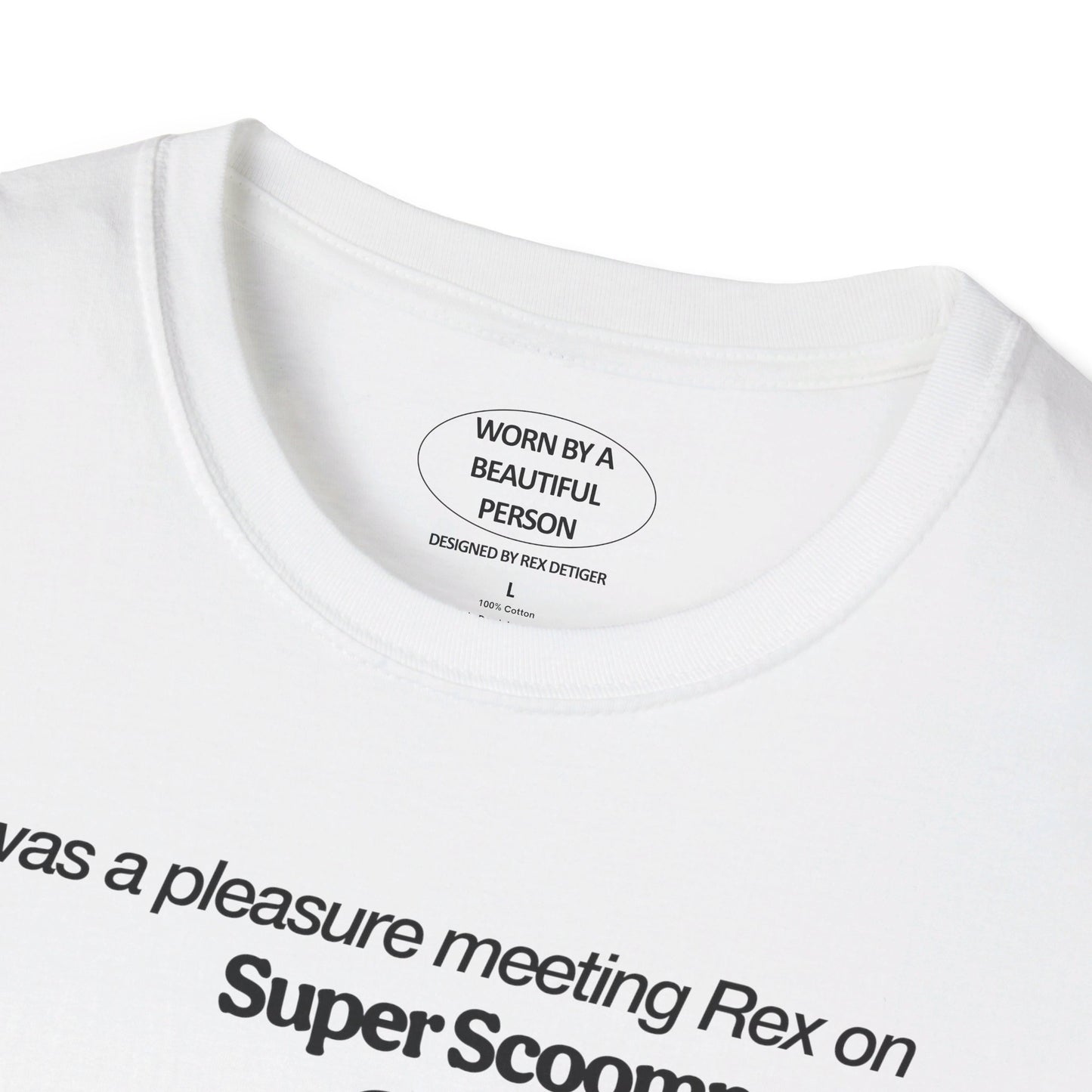 It was a pleasure meeting Rex on Super Scoomper's Birthday Eve