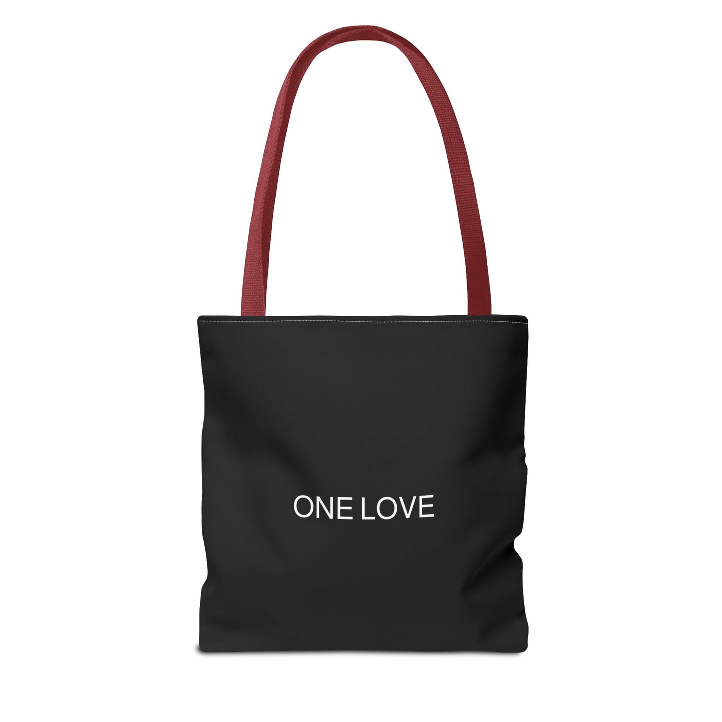 REX SAYS BLESS - Tote Bag - BLACK - CHOOSE HANDLE COLOR AND SIZE