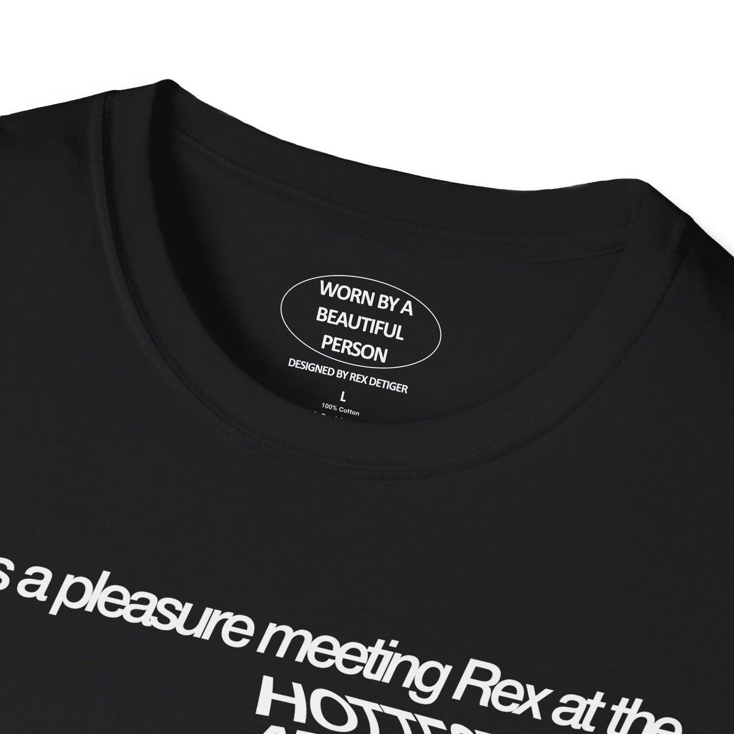 It was a pleasure meeting you at the hottest party at New York Fashion Week 2024 - Unisex Softstyle T-Shirt