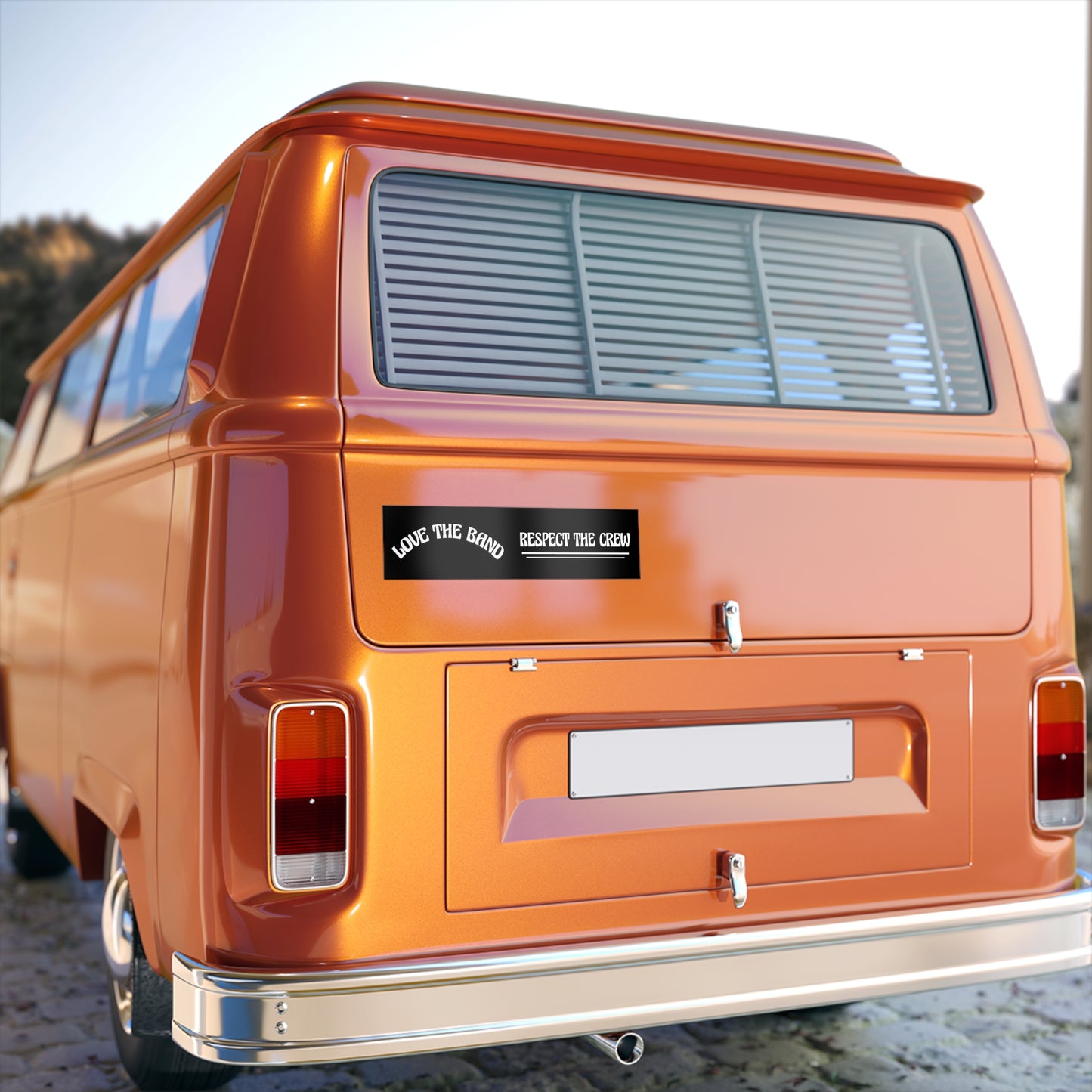 Love the Band, Respect the Crew - Bumper Stickers - Scoomper's World