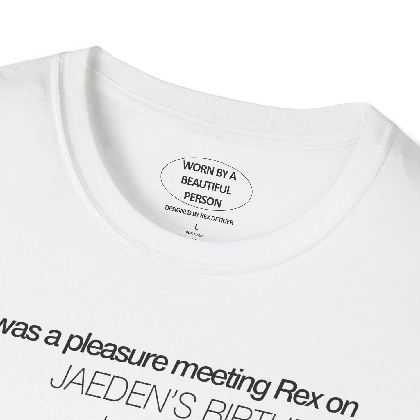 It was a pleasure meeting Rex on Jaeden's Birthday NYC