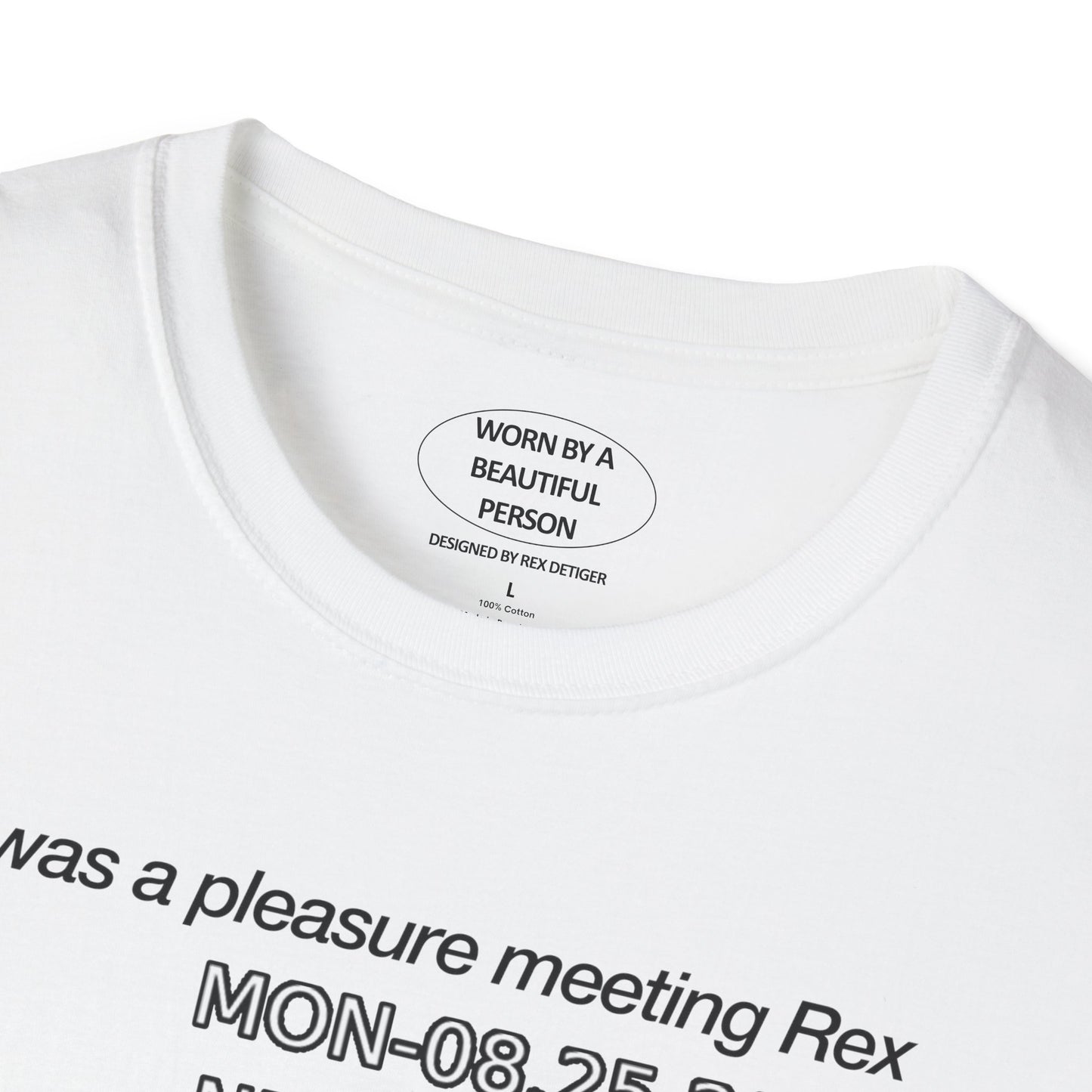 It was a pleasure meeting Rex MON 08.25.2025 NYC