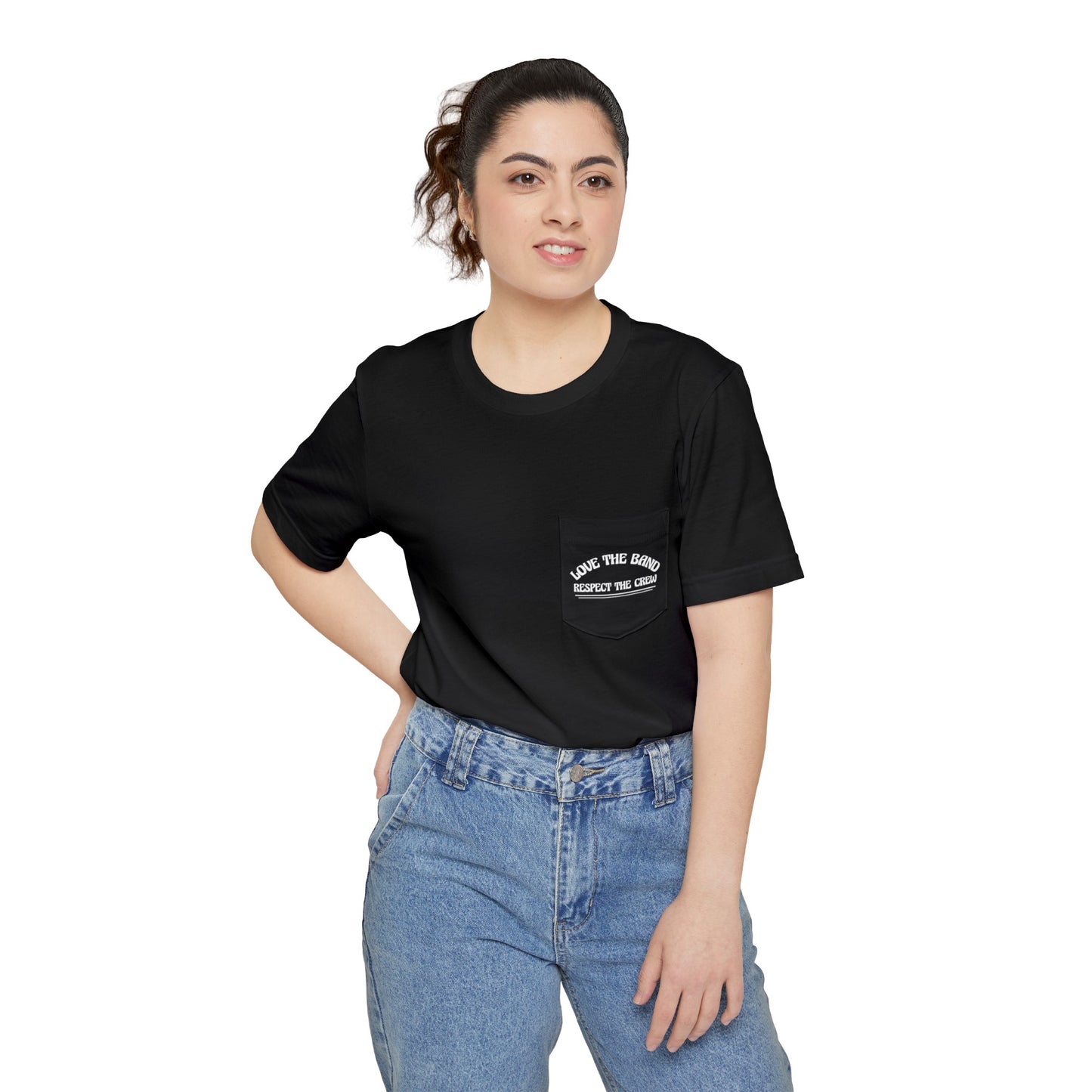 Love the Band, Respect the Crew - Scoomper's World - Unisex Pocket T-shirt