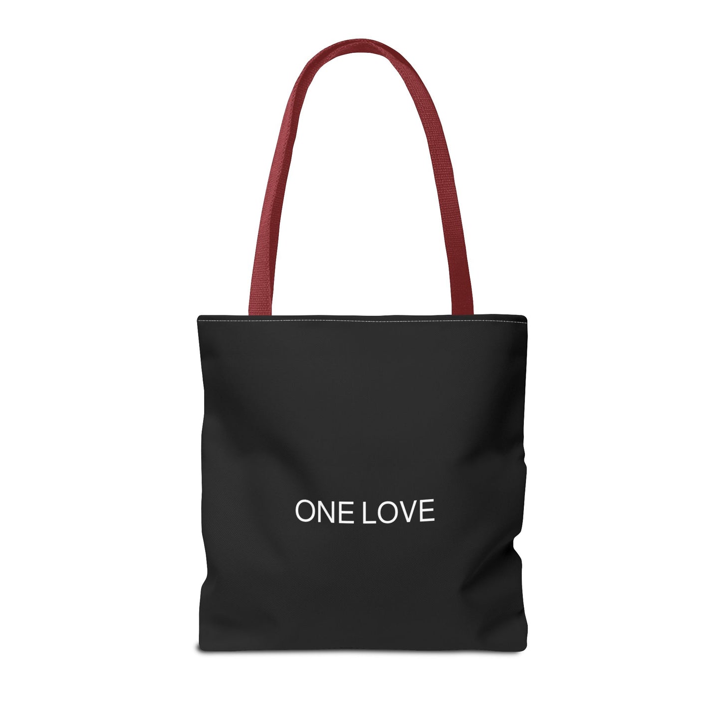 REX SAYS BLESS - Tote Bag - BLACK - CHOOSE HANDLE COLOR AND SIZE