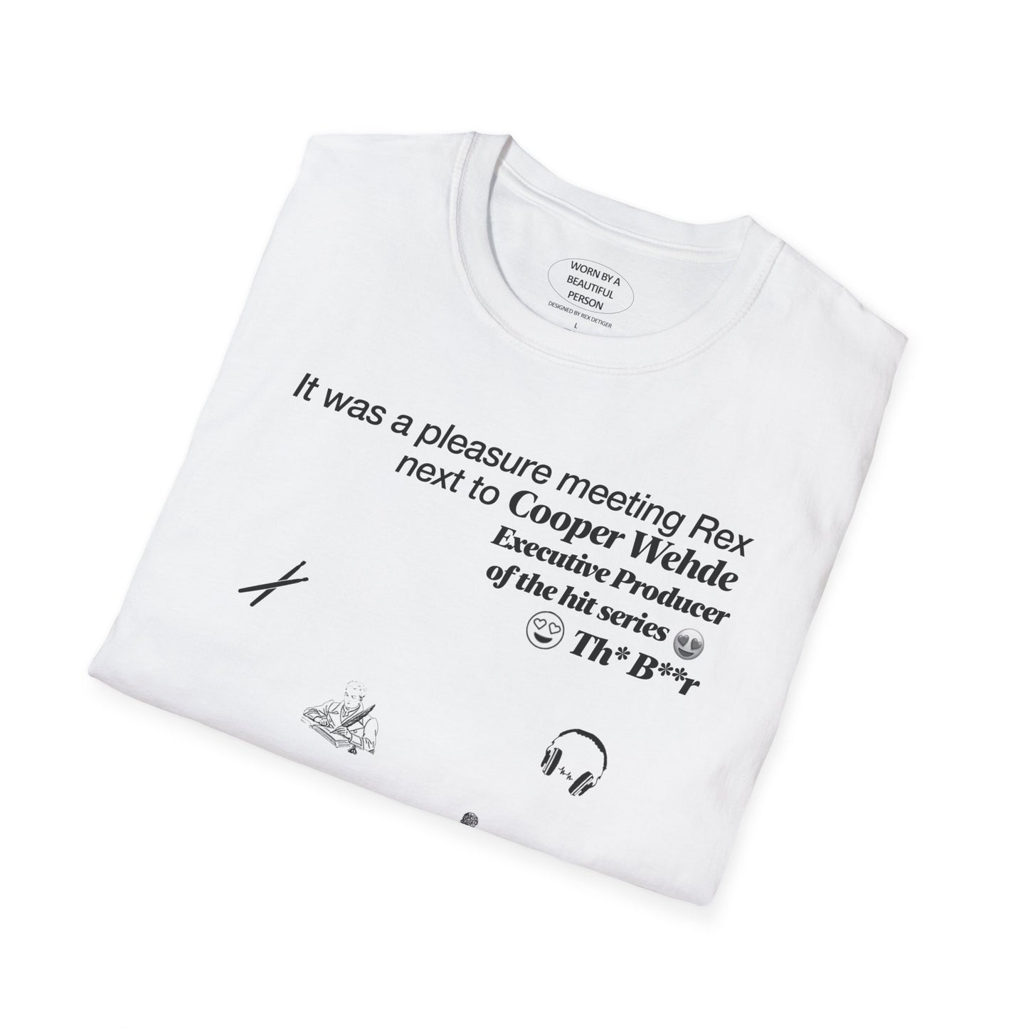 It was a pleasure meeting Rex next to Cooper Wehde - Unisex Softstyle T-Shirt