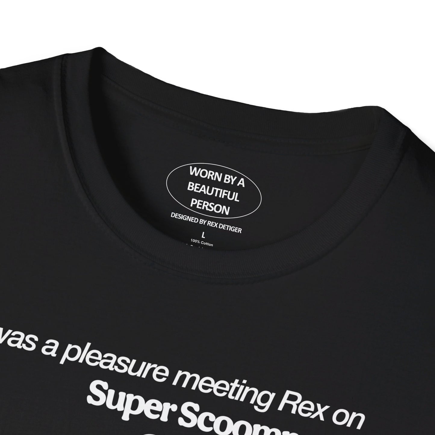 It was a pleasure meeting Rex on Super Scoomper's Birthday Eve