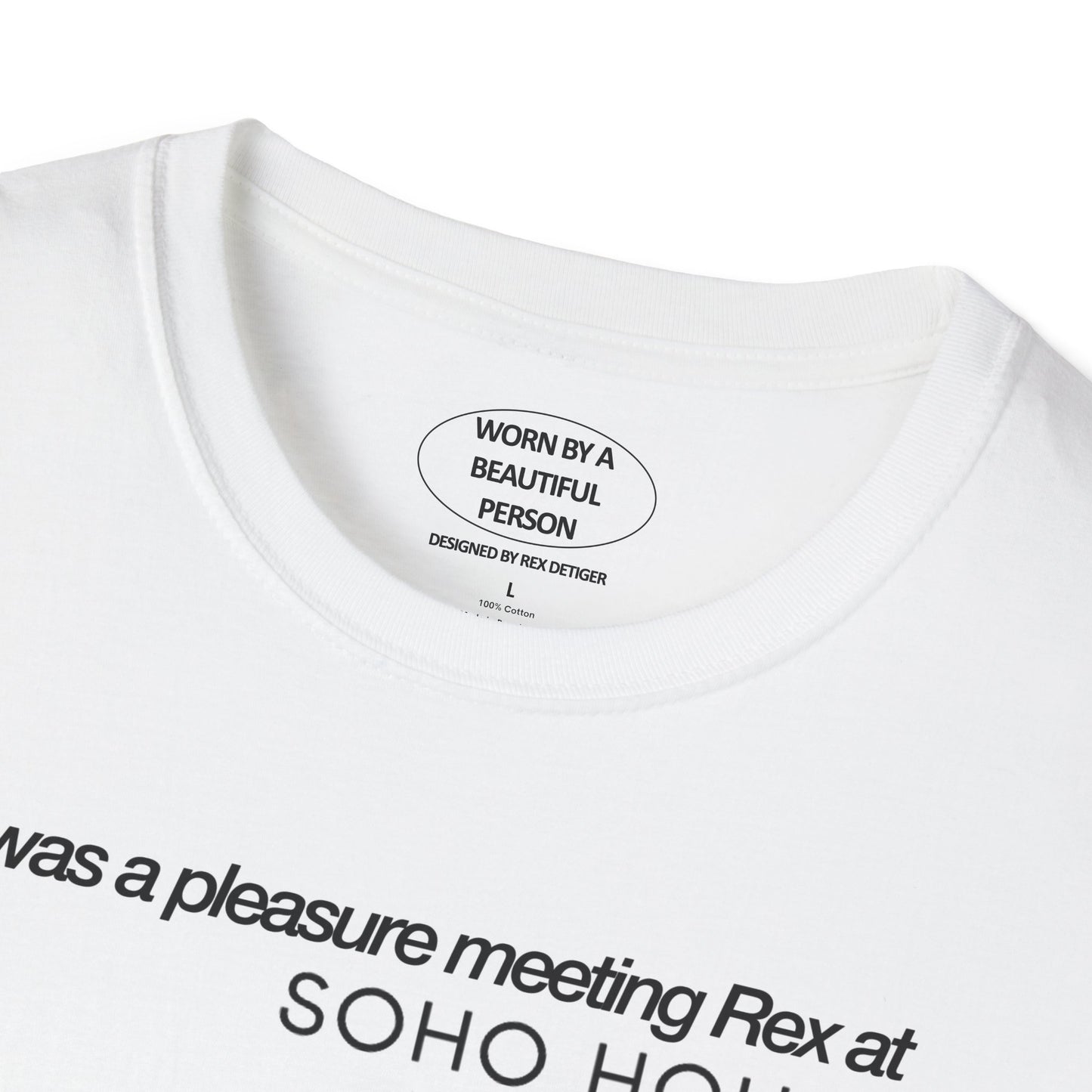 It was a pleasure meeting Rex at SOHO HOUSE