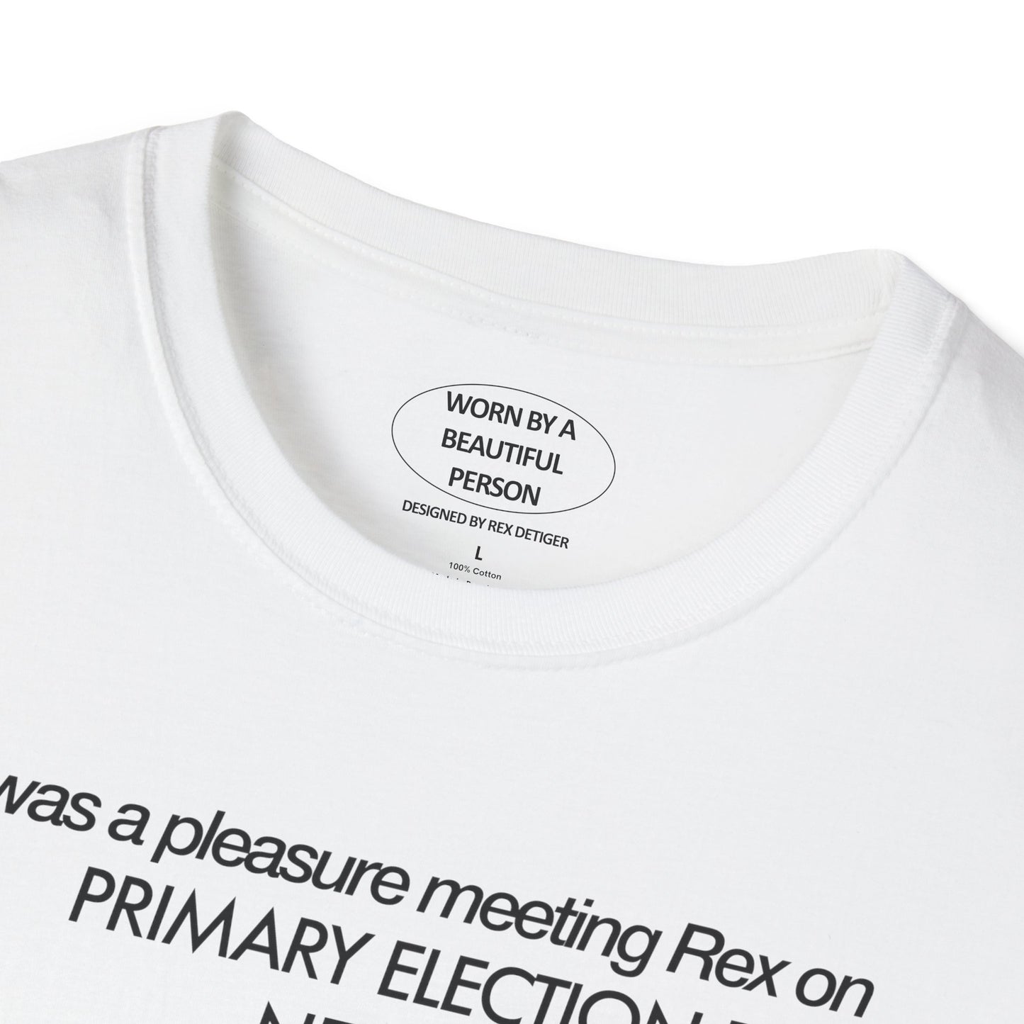 It was a pleasure meeting Rex on Primary Election Day NY TUE 06.24.2025 100 DEGREES F