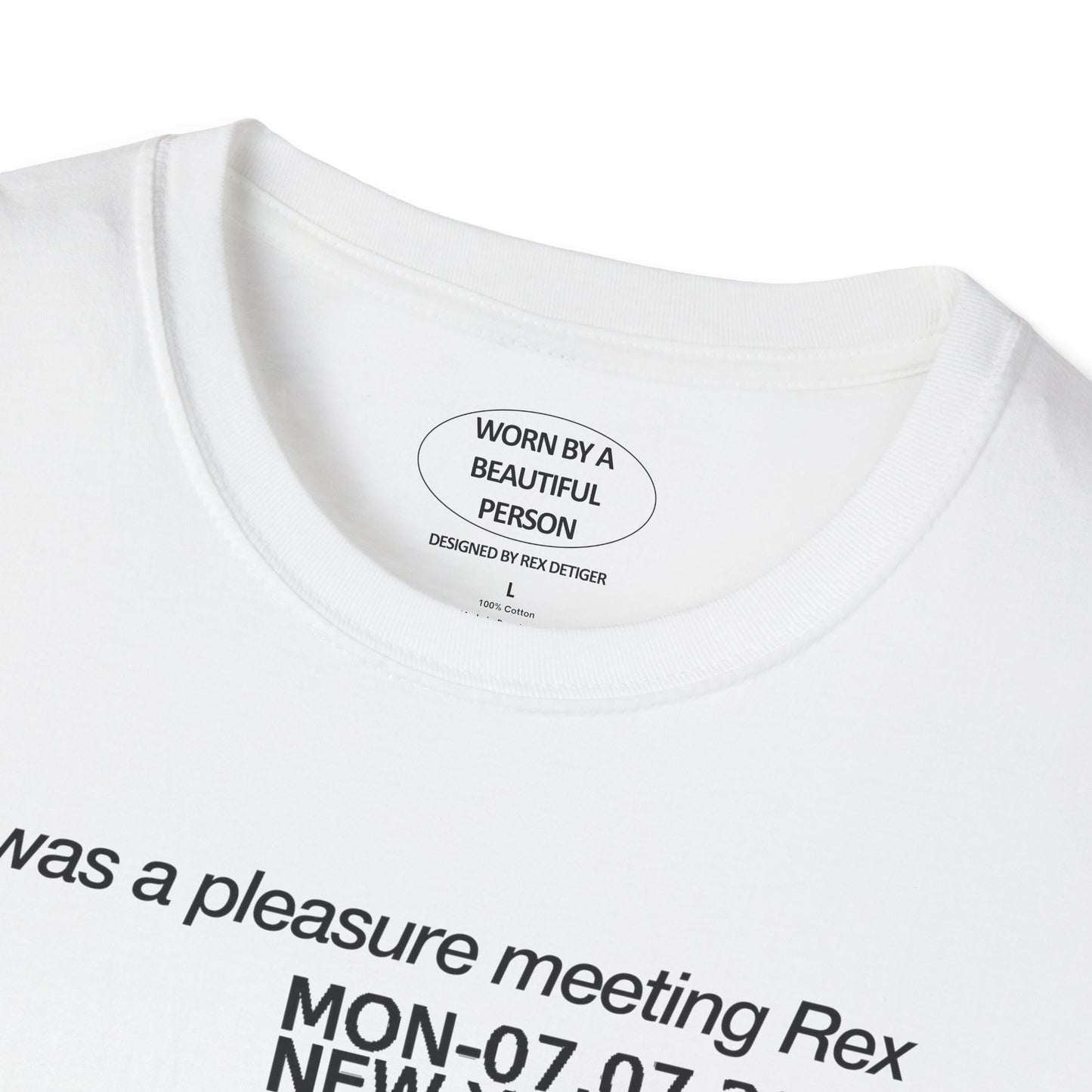 It was a pleasure meeting Rex MON 07.07.2025