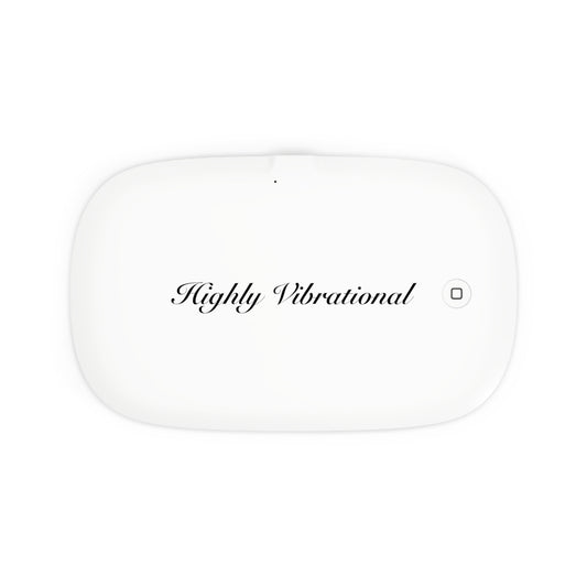 Highly Vibrational UV Phone Sanitizer and Wireless Charging Pad by Rex DeTiger