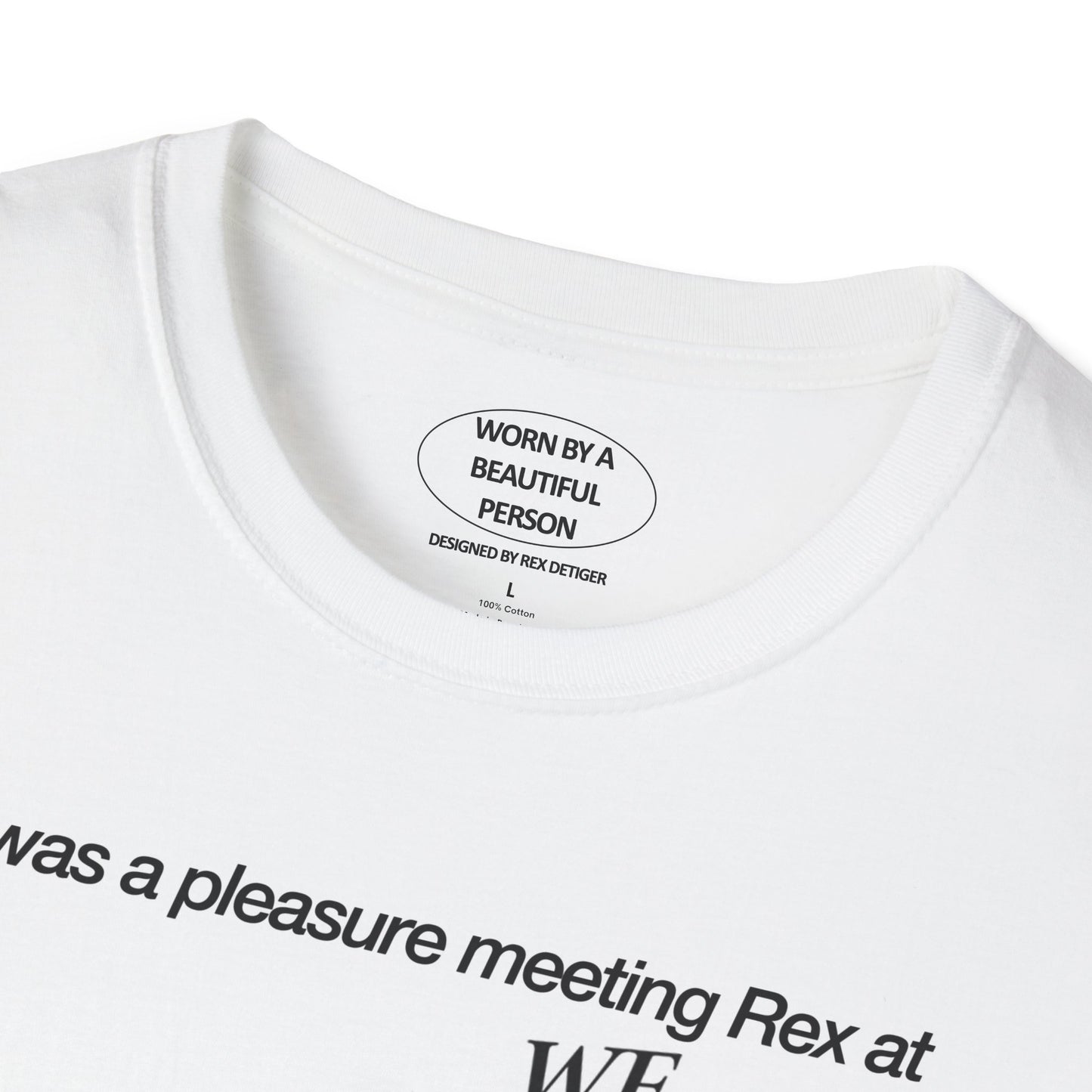 It was a pleasure meeting Rex at We Belong Here 10.04.2025