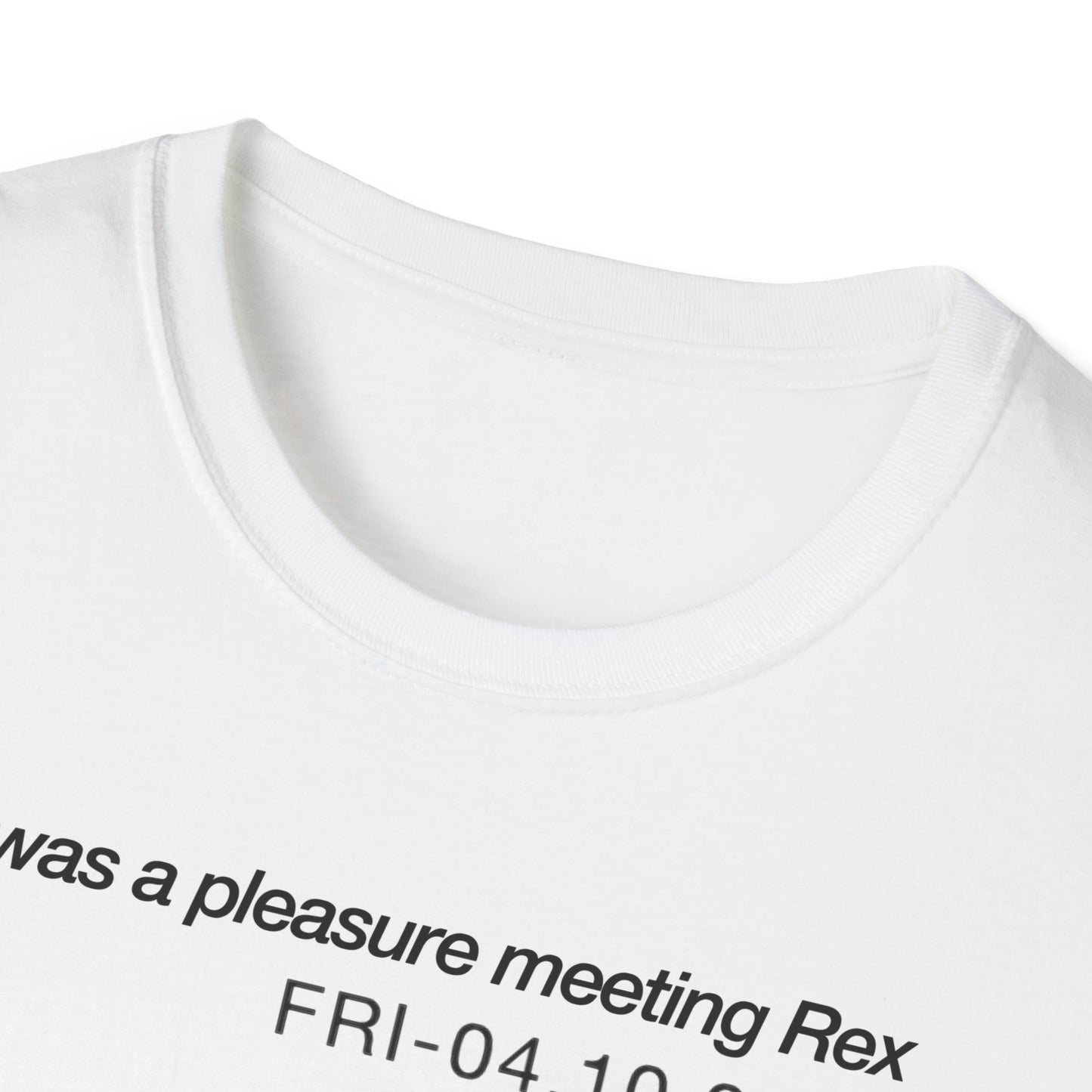 It was a pleasure meeting Rex FRI-04.10.2026 Amsterdam