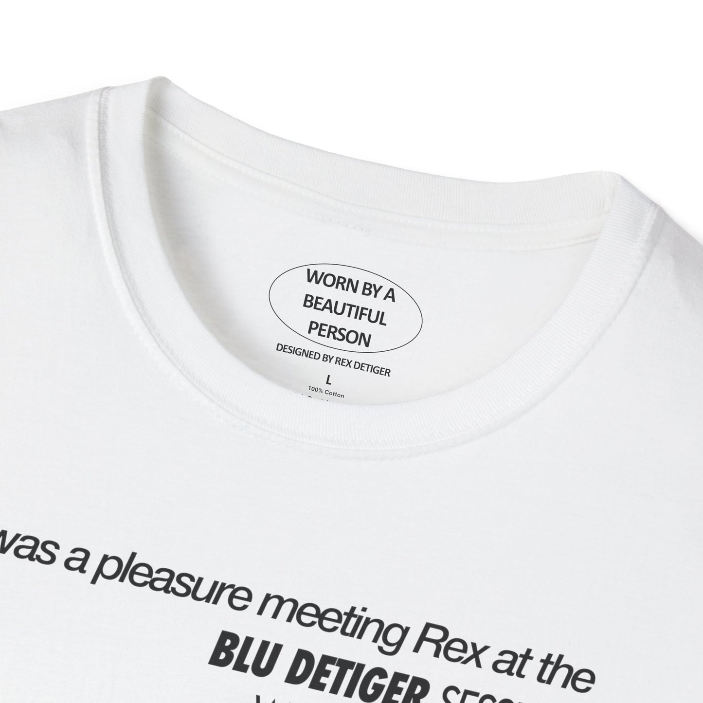It was a pleasure meeting Rex at the blu detiger session with the outfit oct 18 2024