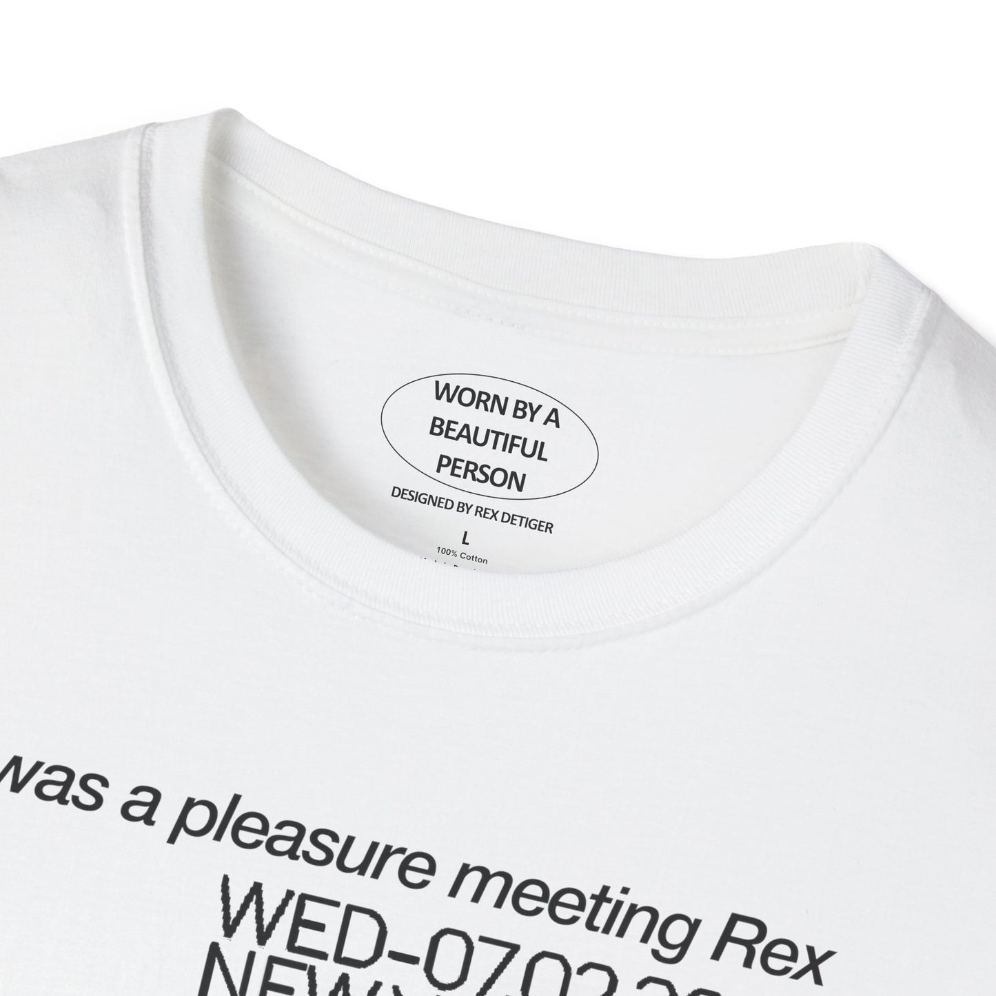 It was a pleasure meeting Rex Wednesday July 2, 2025 NYC