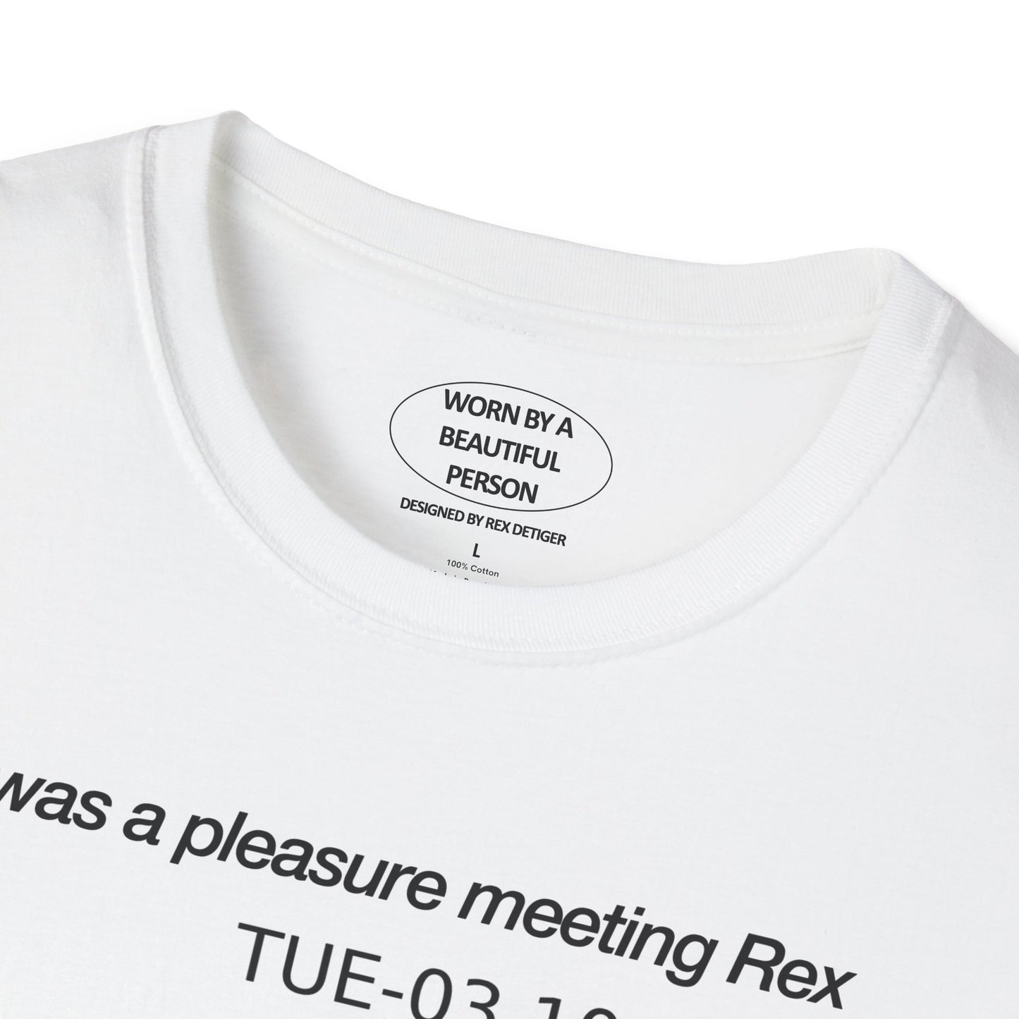 It was a pleasure meeting Rex Tue 03.10.2026 NYC