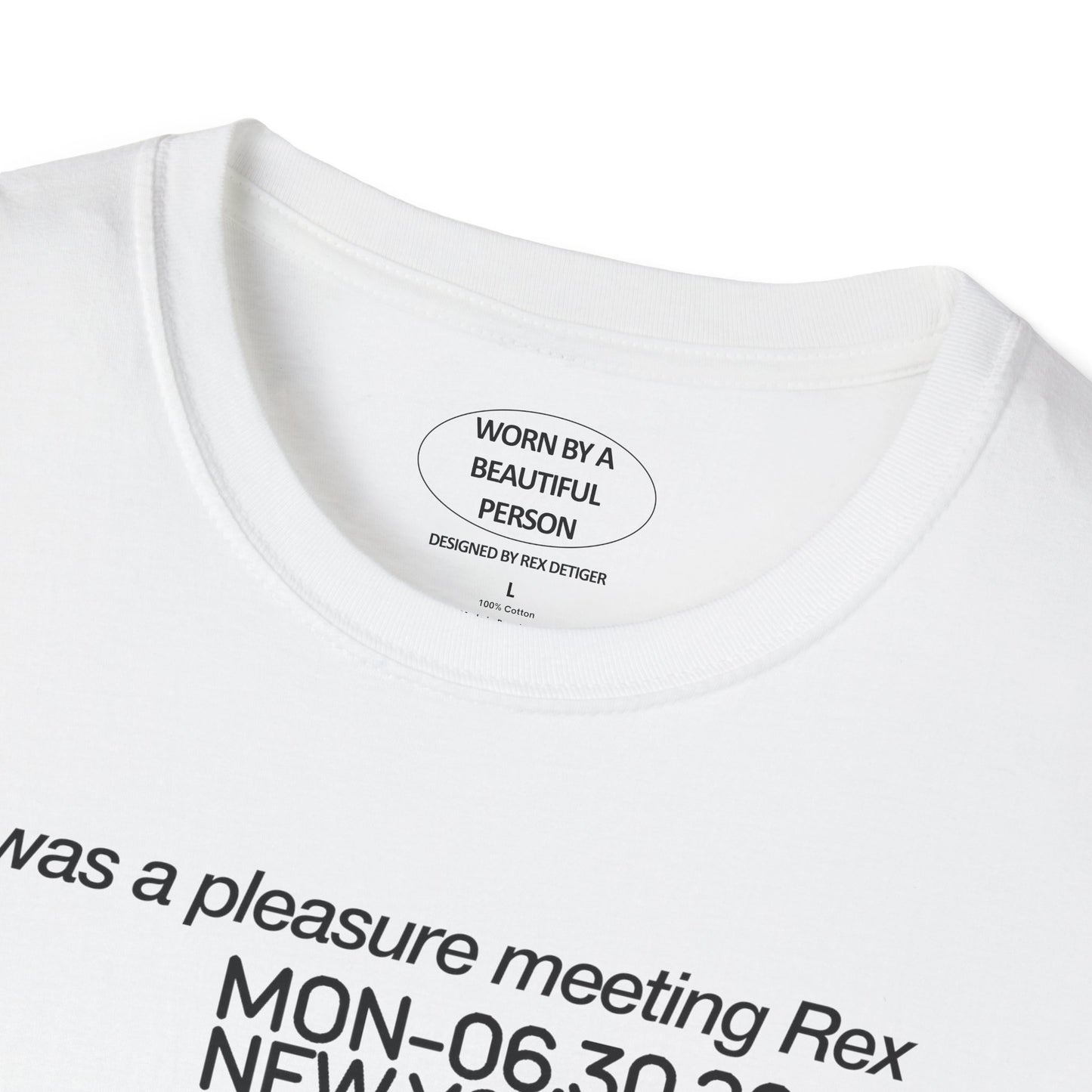 It was a pleasure meeting Rex Mon June 30 2025 NYC