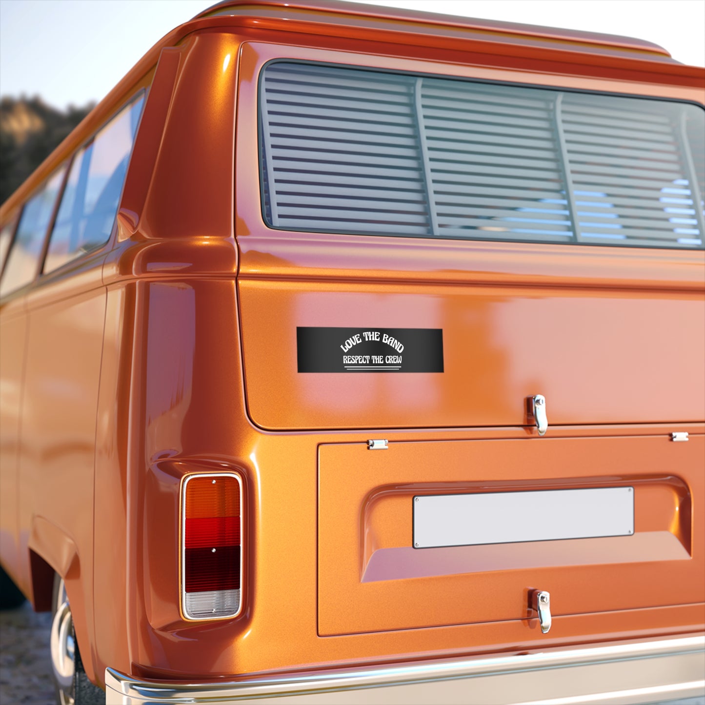 Love the Band, Respect the Crew - Bumper Stickers - Scoomper's World