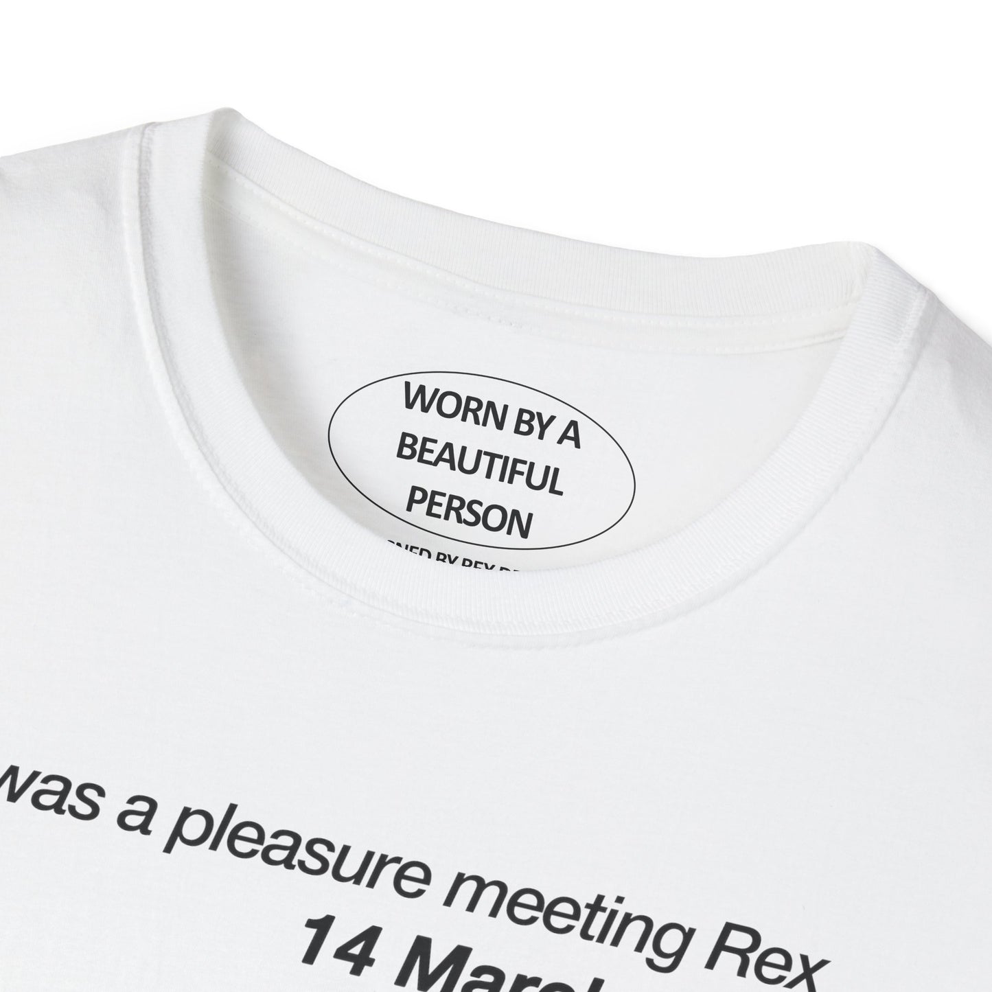 It was a pleasure meeting Rex 14 March 2025 Amsterdam