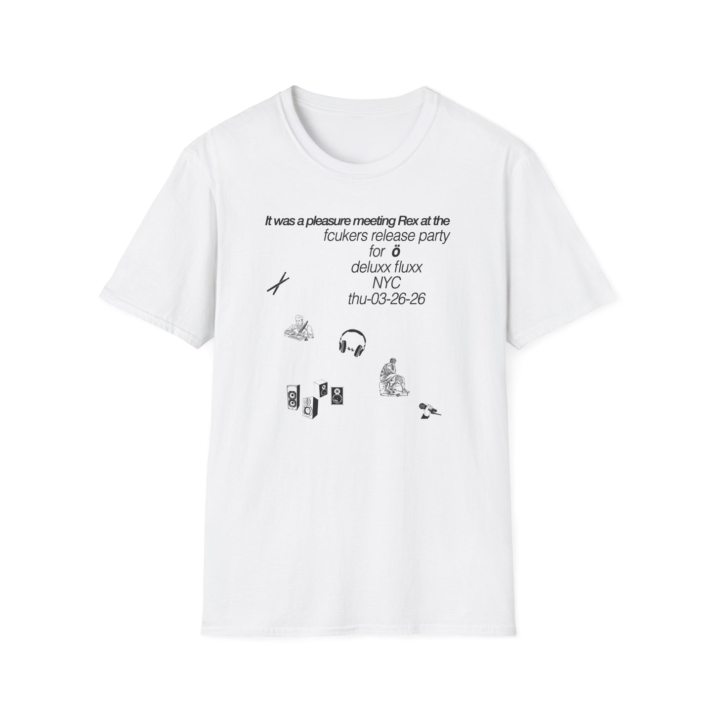 It was a pleasure meeting Rex at the fcukers release party