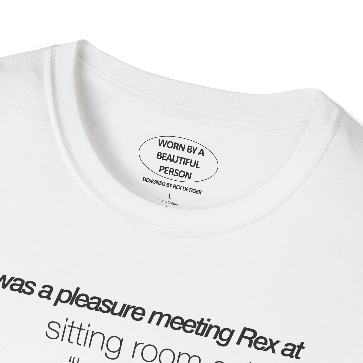 It was a pleasure meeting Rex at sitting room gallery 2/12/2026
