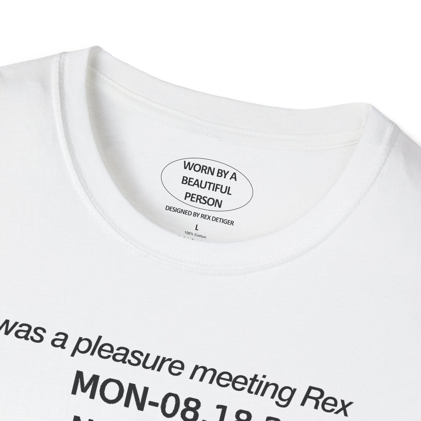 It was a pleasure meeting Rex Mon 08.18.2025 NYC