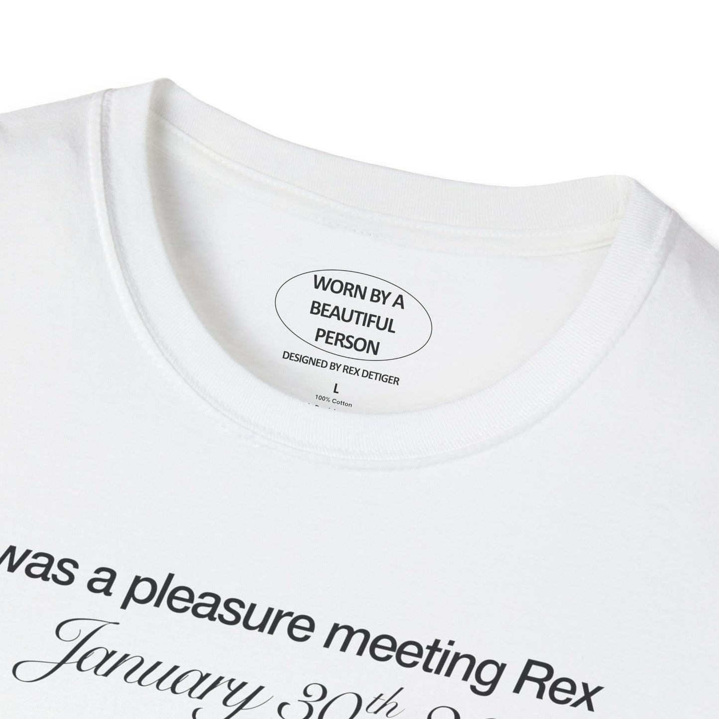 It was a pleasure meeting Rex Jan 30 2025 NYC