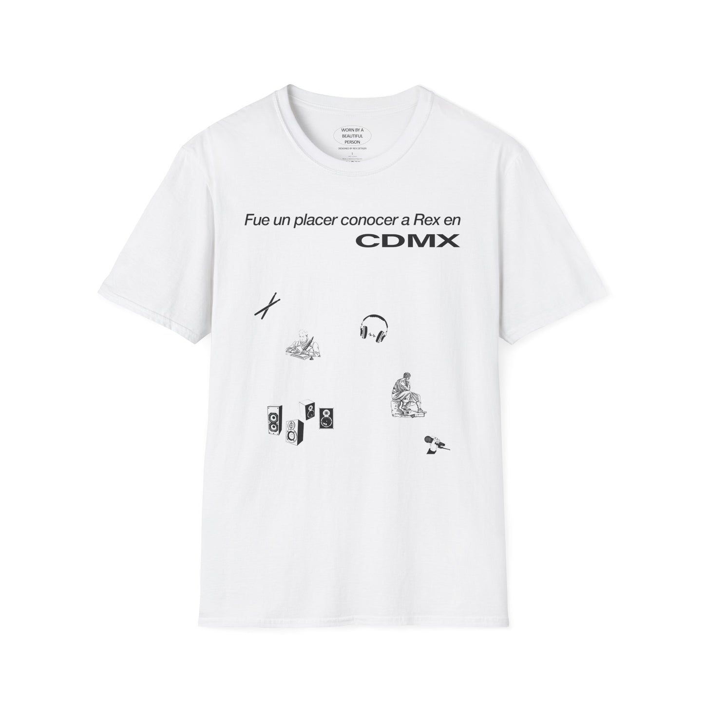 Rex en CDMX - Unisex Softstyle T-Shirt