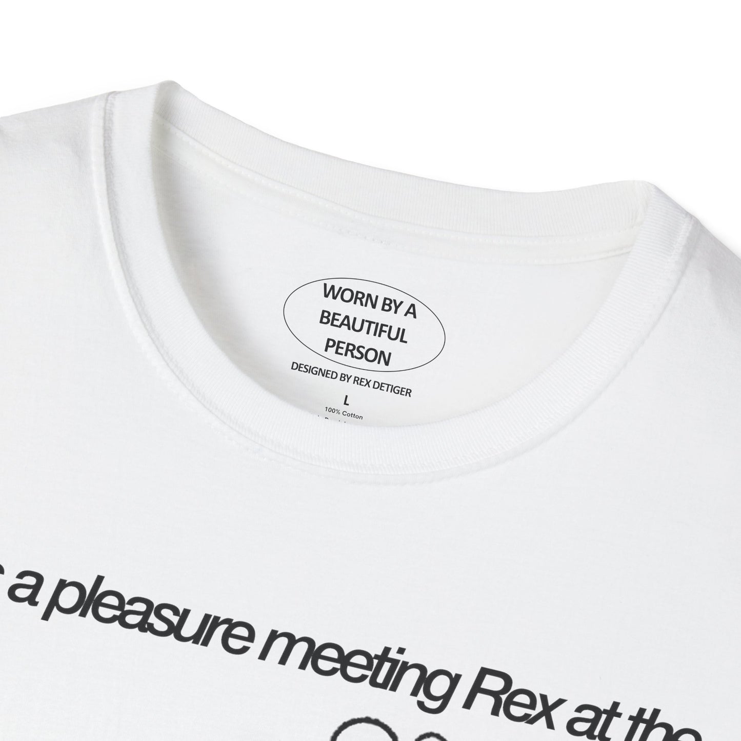 It was a pleasure meeting you at the Oscars Party 2024 - Unisex Softstyle T-Shirt