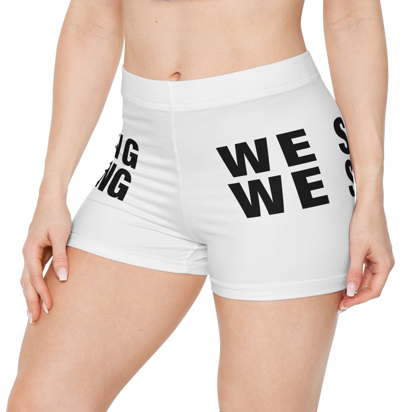 We Ping We Pong We Sing We Song - Women's Shorts (AOP)