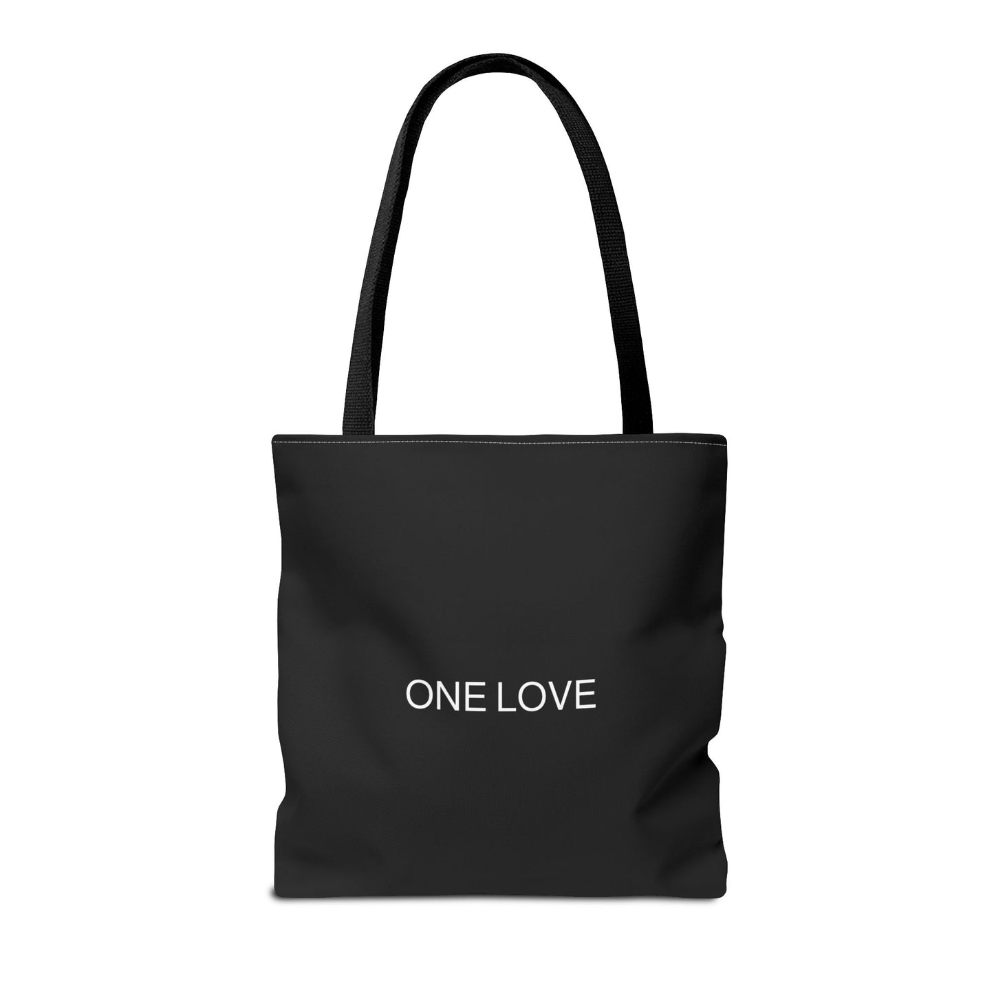 REX SAYS BLESS - Tote Bag - BLACK - CHOOSE HANDLE COLOR AND SIZE
