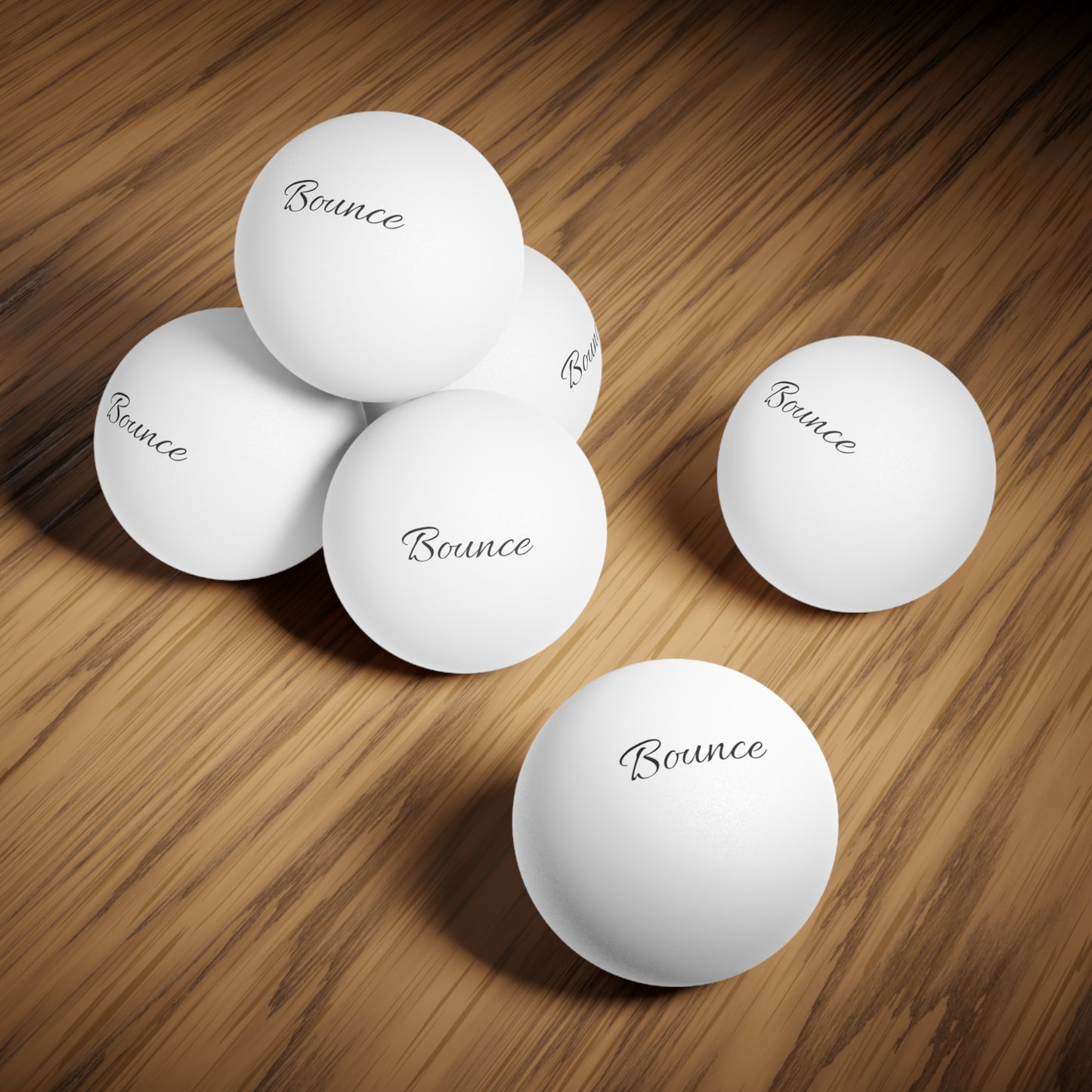 Bounce Ping Pong Balls, 6 pcs