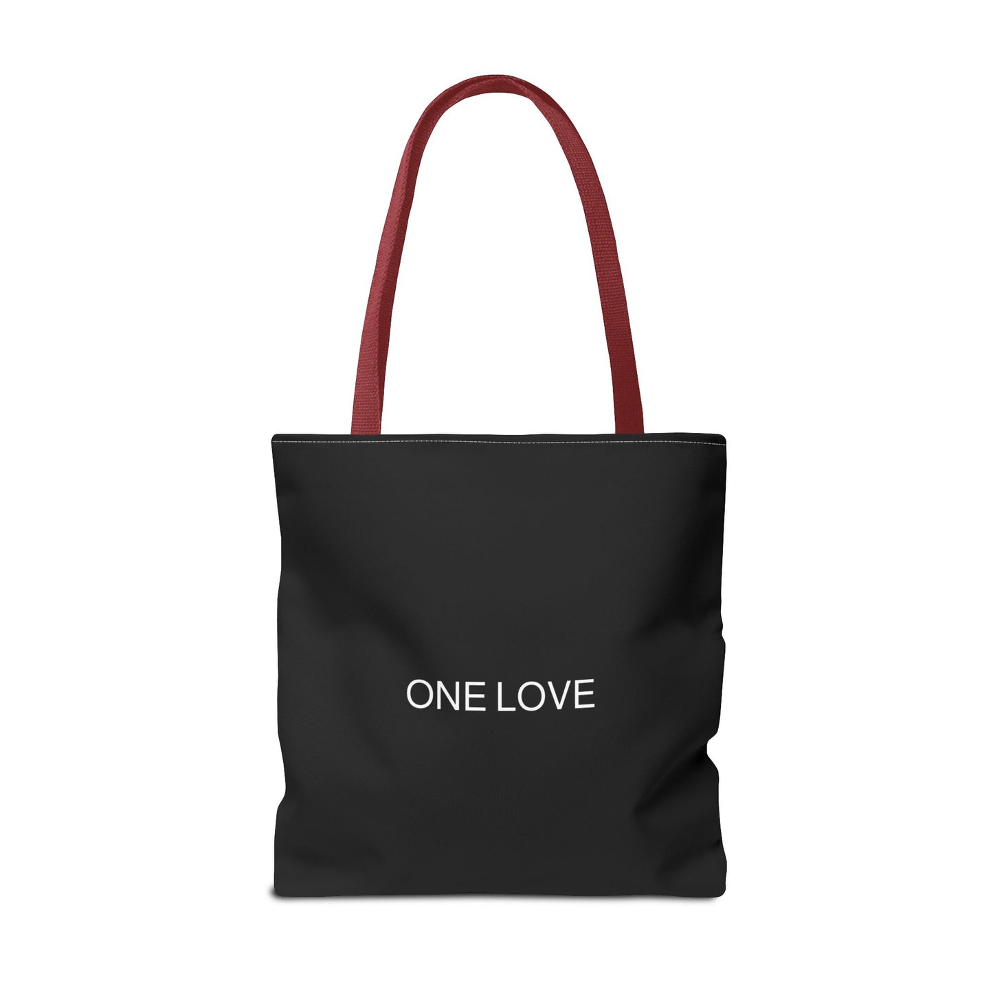 REX SAYS BLESS - Tote Bag - BLACK - CHOOSE HANDLE COLOR AND SIZE