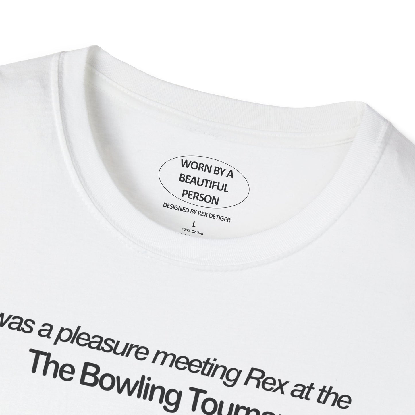 It was a pleasure meeting Rex at the bowling tournament 3/19/2025