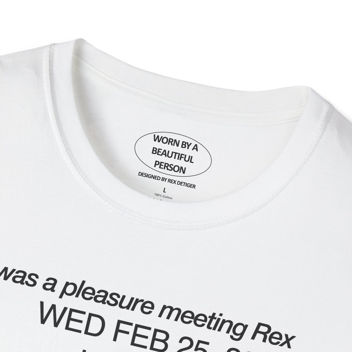 It was a pleasure meeting Rex at WED 02.25.2026 LA