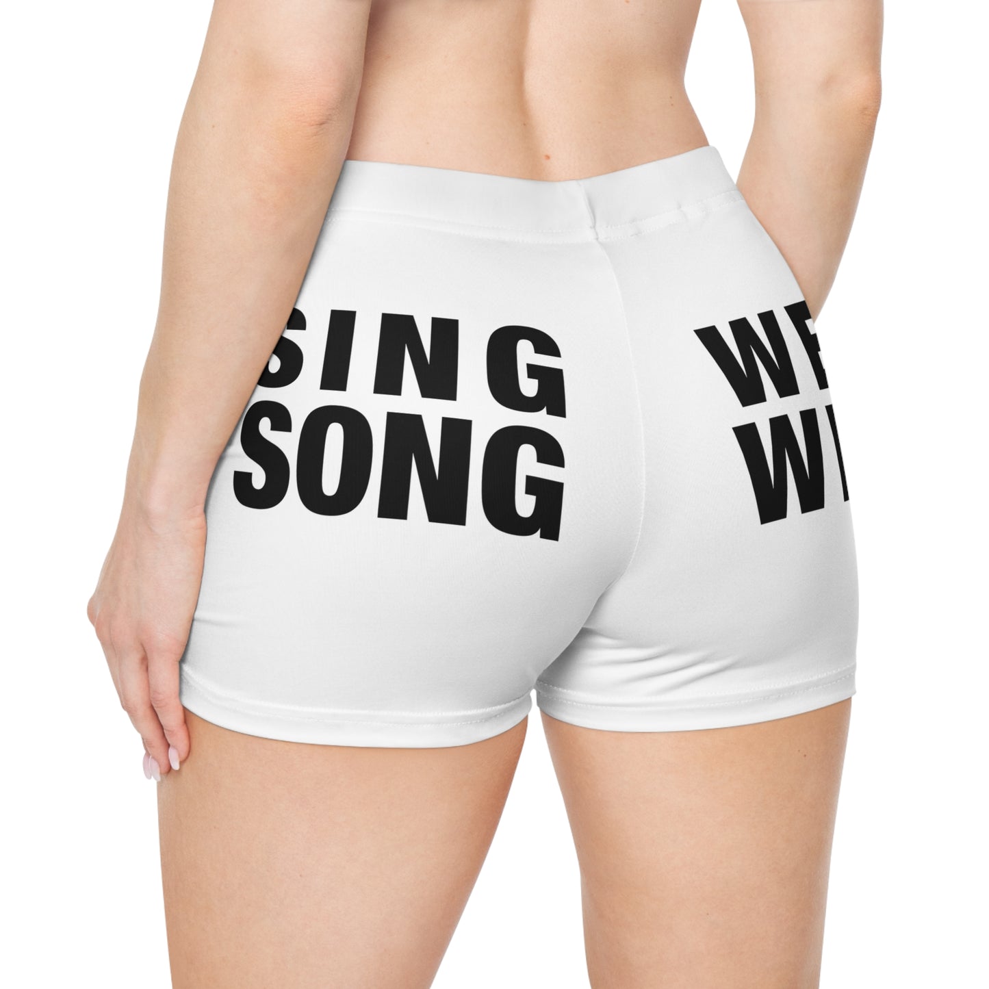 We Ping We Pong We Sing We Song - Women's Shorts (AOP)