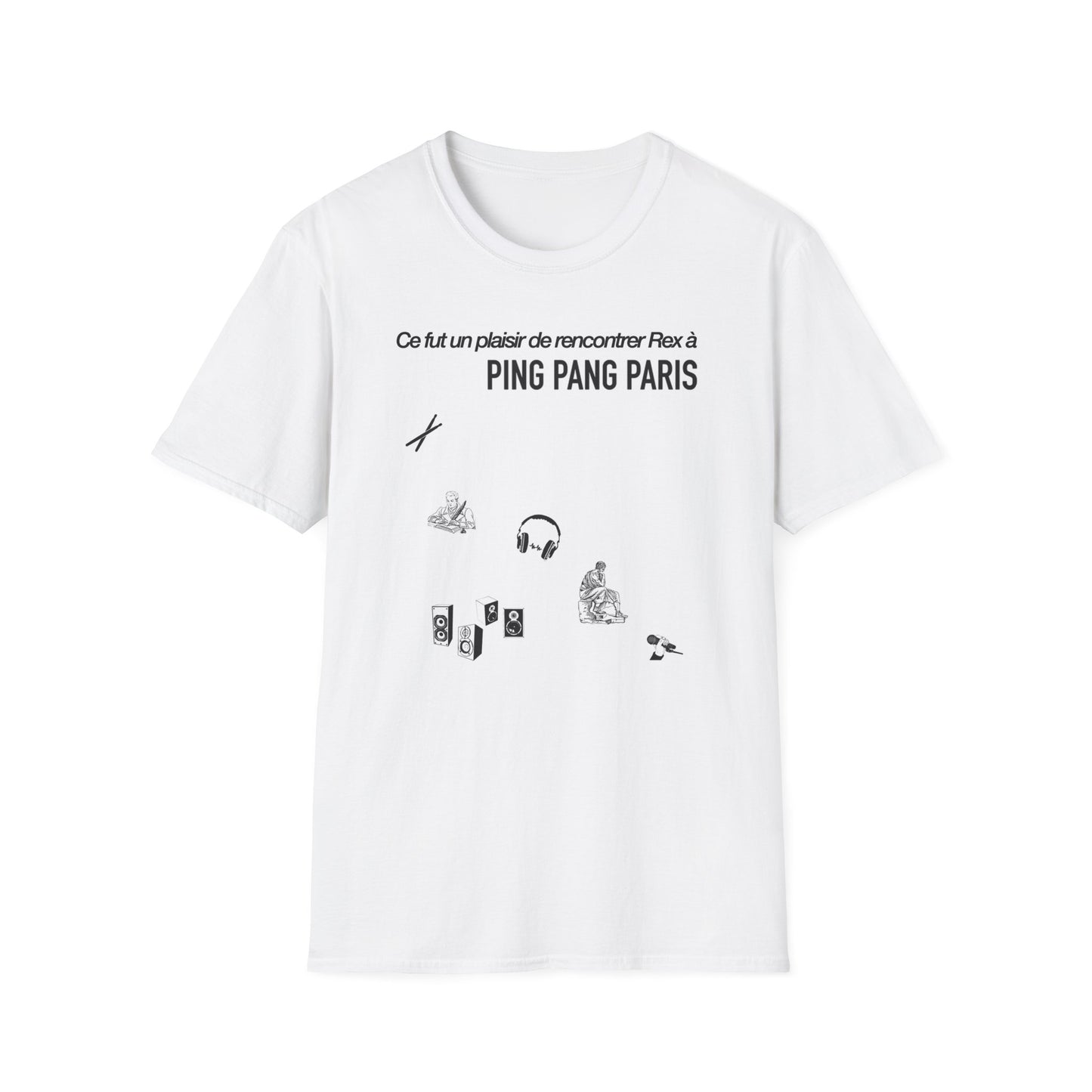 Ce fut un plaisir de rencontrer Rex à PING PANG PARIS