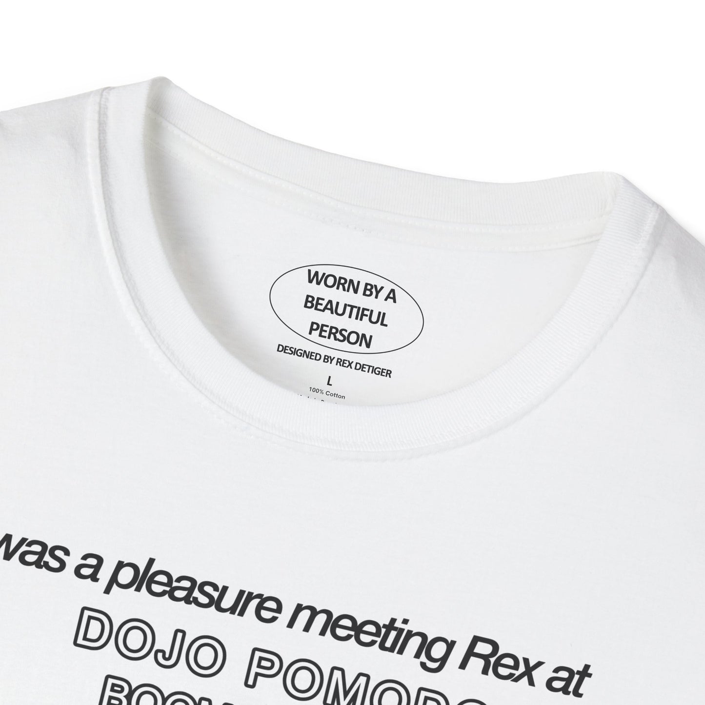 It was a pleasure meeting Rex at DOJO POMODORO @ BOOM BOOM ROOM 09.27.2025