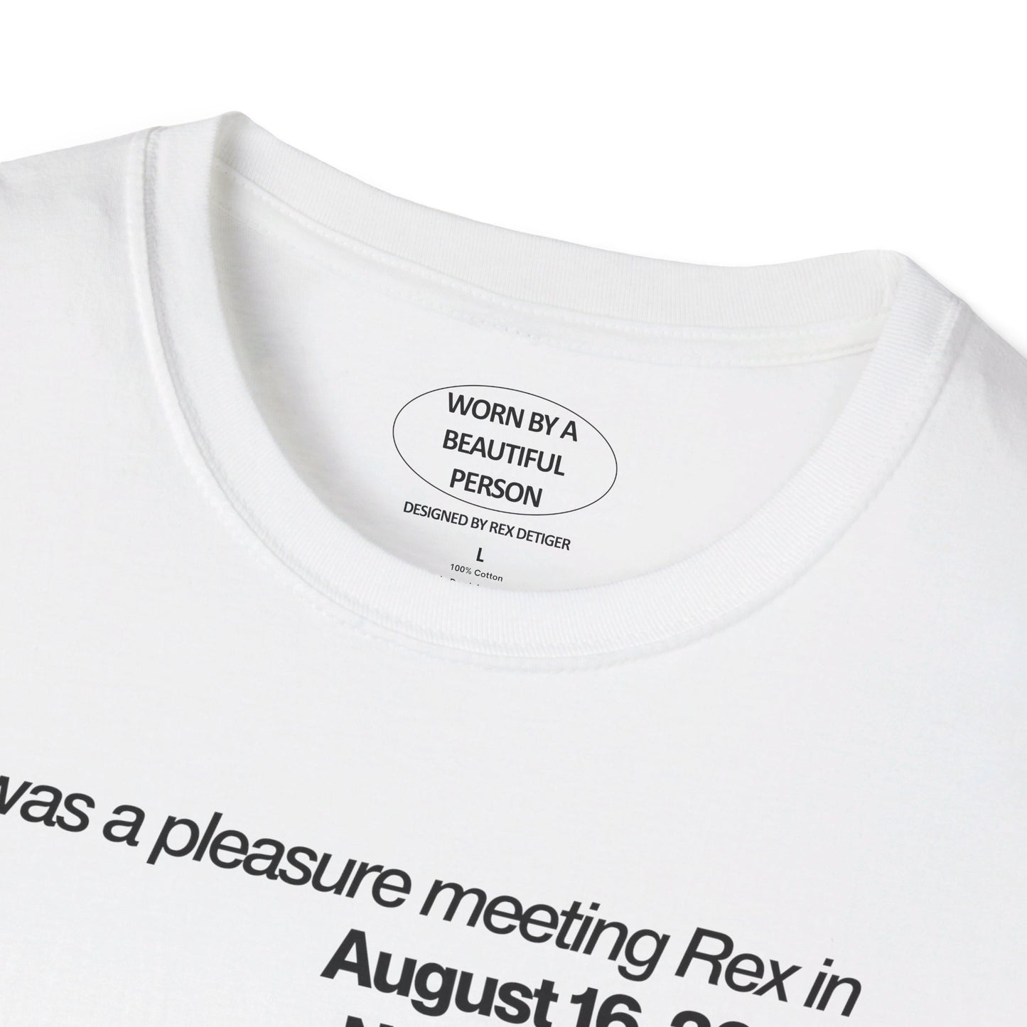 It was a pleasure meeting Rex on August 16, 2024 in NYC