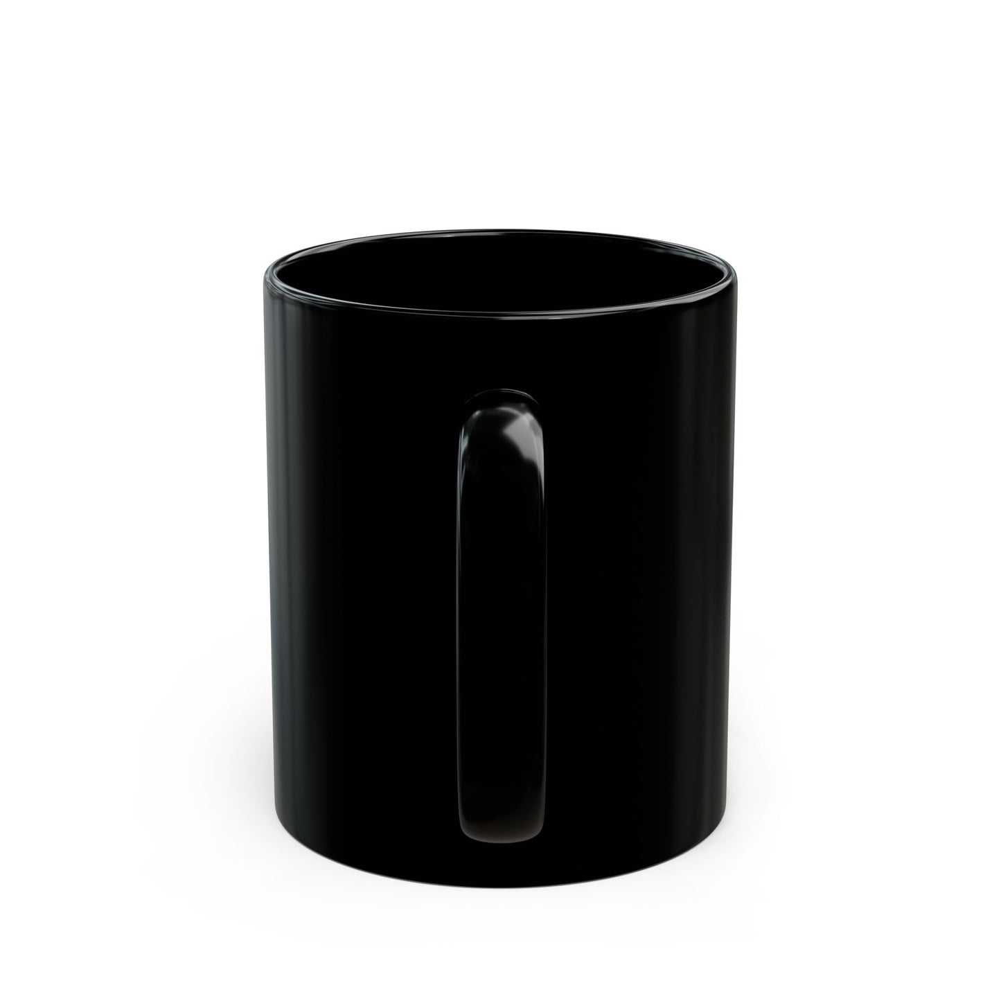 I'M HERE FOR THE BASS QUEEN - Black Mug (11oz, 15oz)