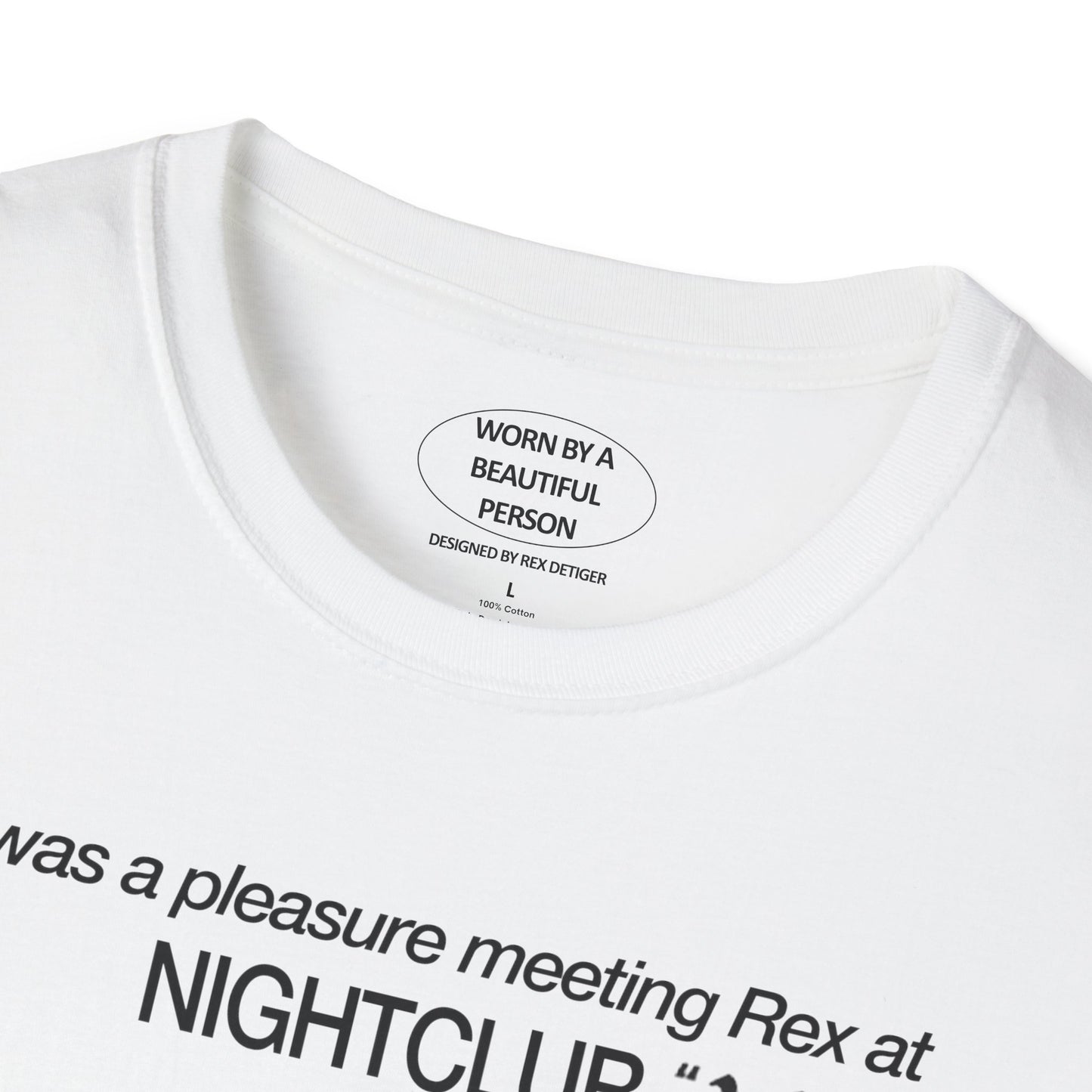 It was a pleasure meeting Rex at NIGHTCLUB 101
